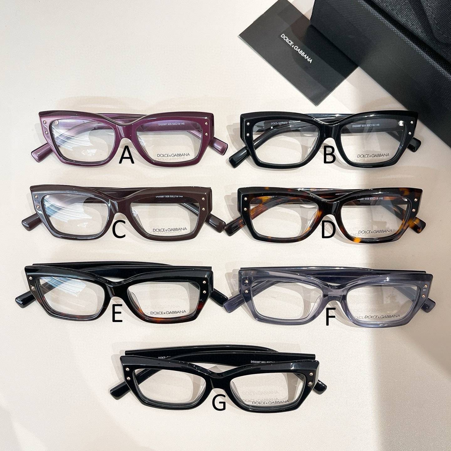 DOLCE&GABBANA DG3387 53口18-145