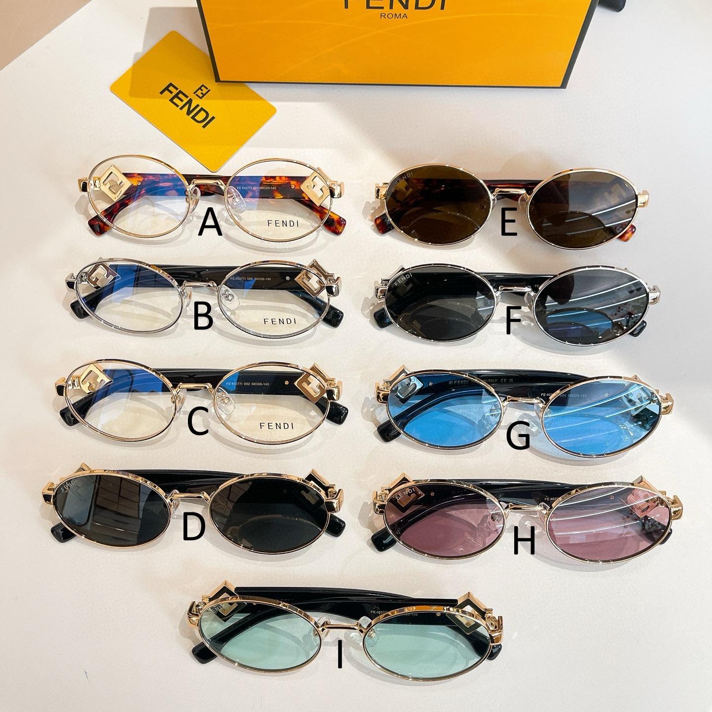 펜디 FENDI FE 40277I 55口17-145