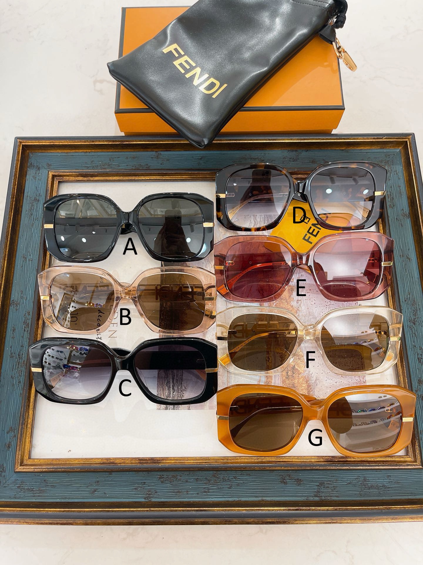 펜디 FENDI FE40065F 56口16-140