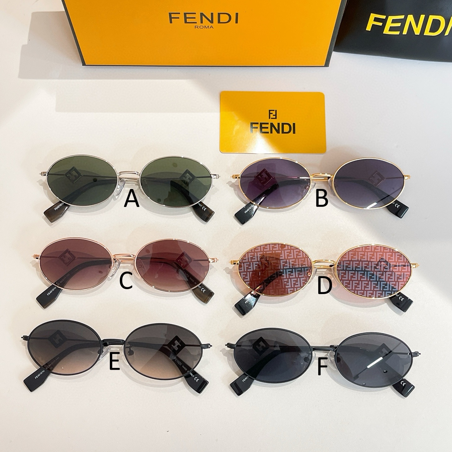 펜디 FENDI FE40151U 55口17-145