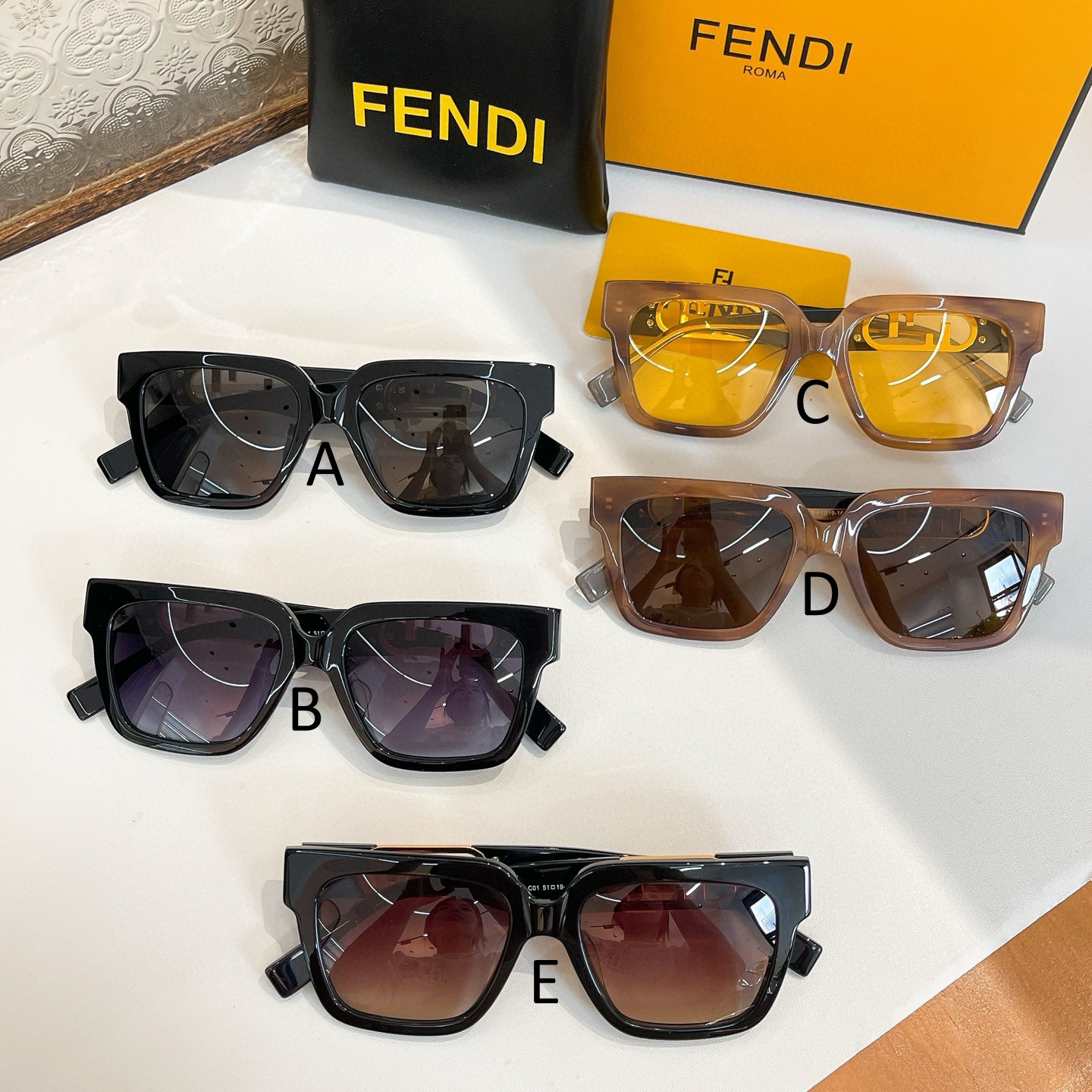 펜디 FENDI FE40180I 59口15-135