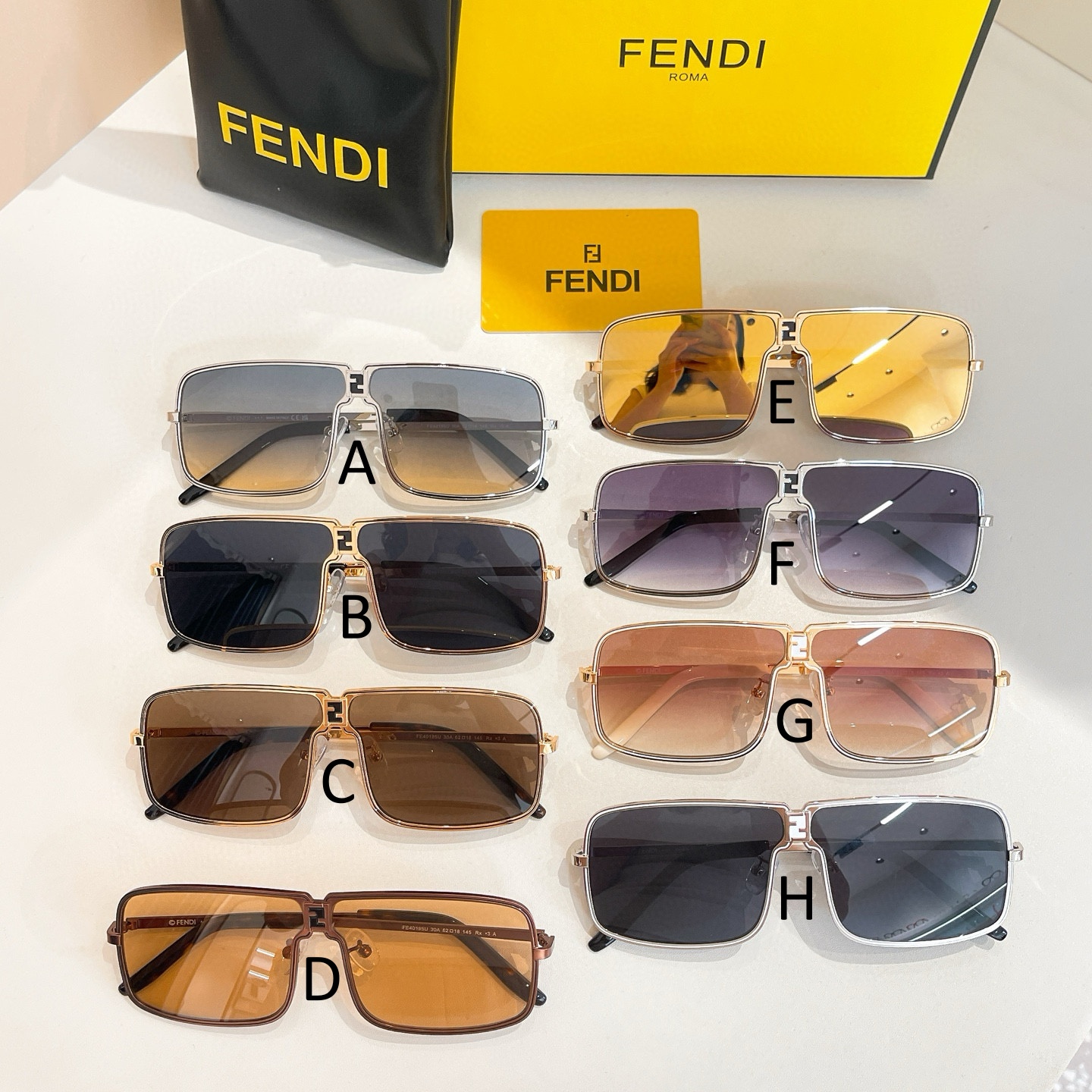 펜디 FENDI FE40195U 62口18-145