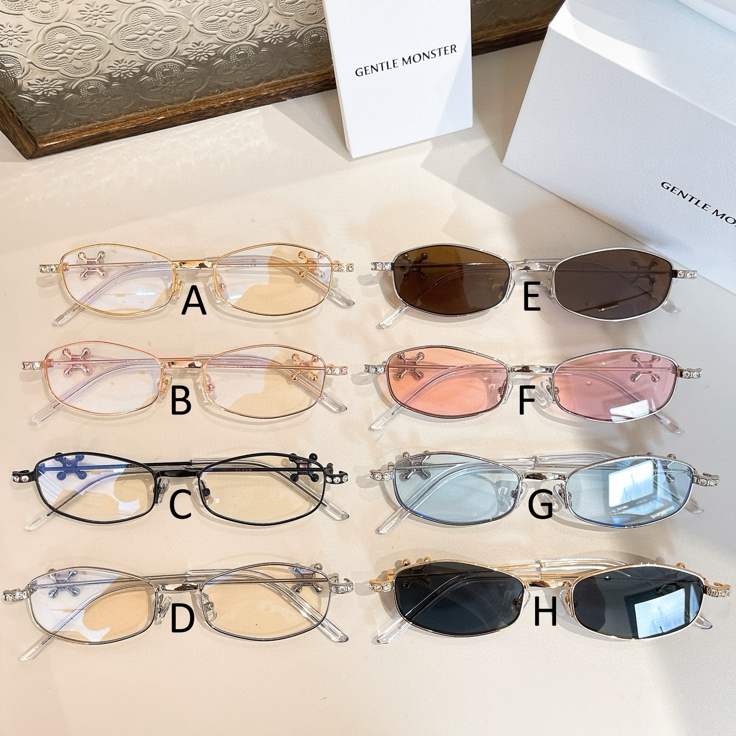 젠틀 몬스터 Gentle Monster GLEAM 55口20-150