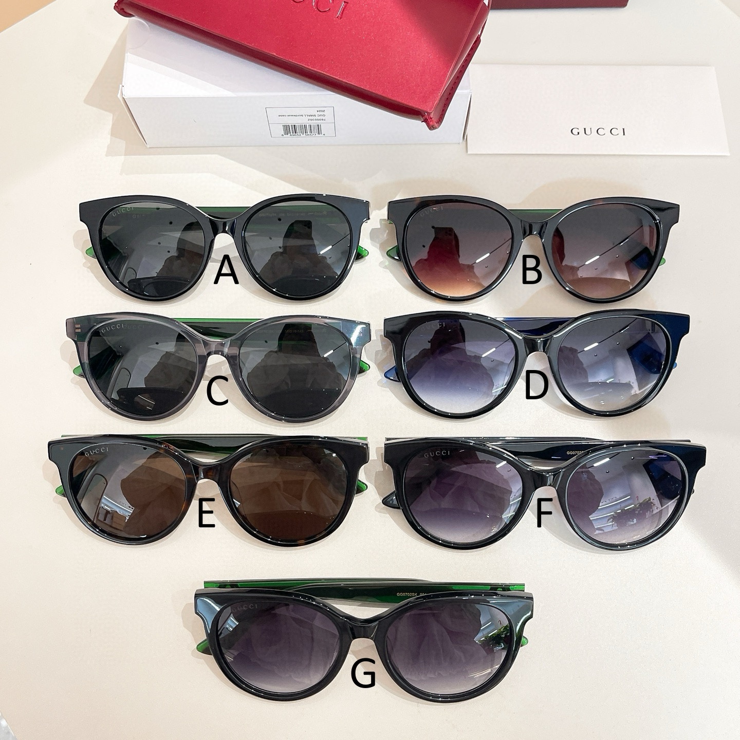구찌 Gucci GG0702SK 54口19-145
