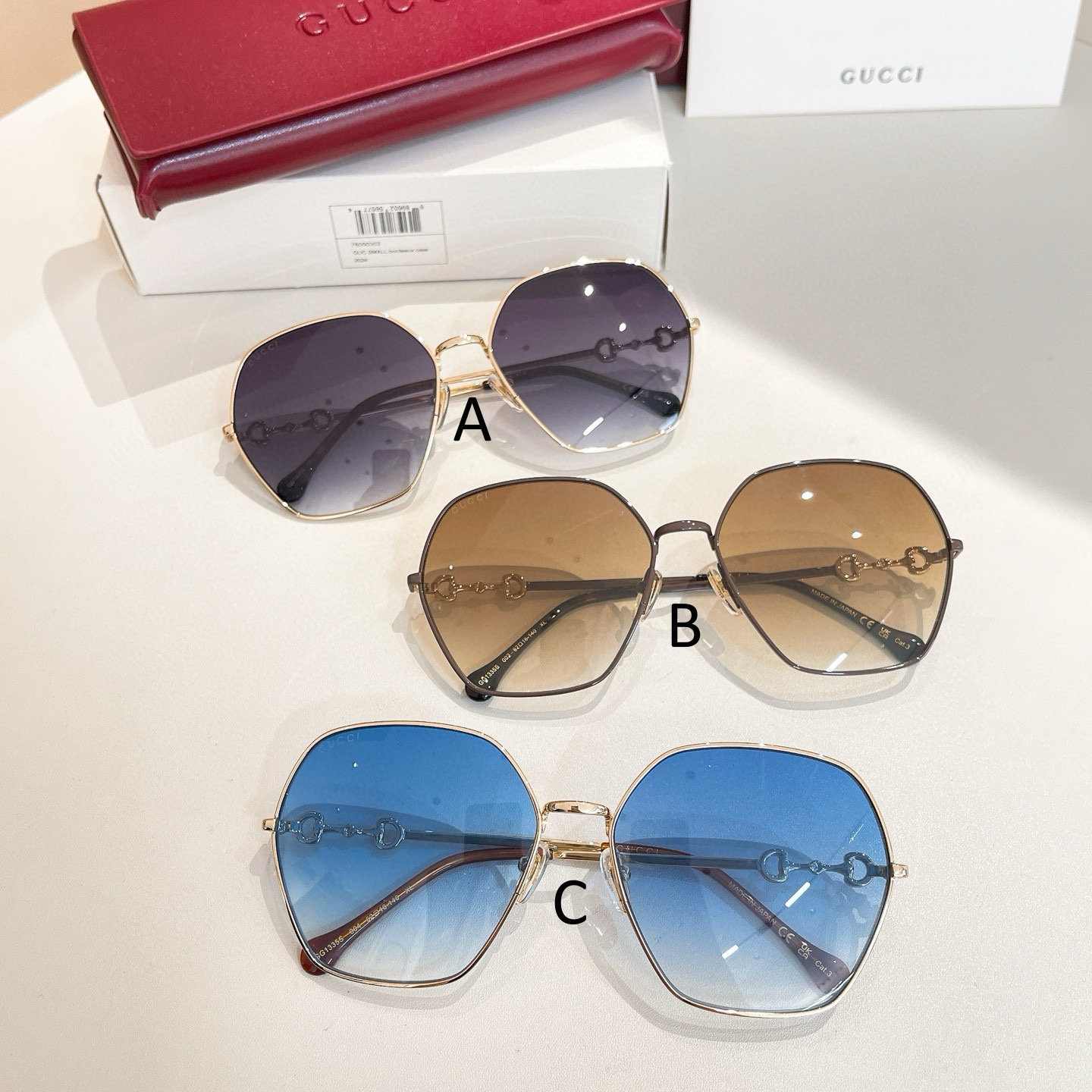 구찌 Gucci GG1335S 62口16-140
