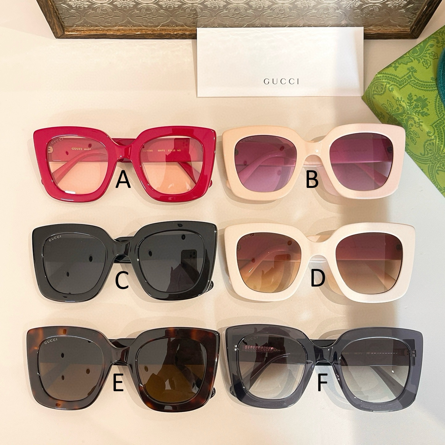 구찌 Gucci GG1556S 54口18-145