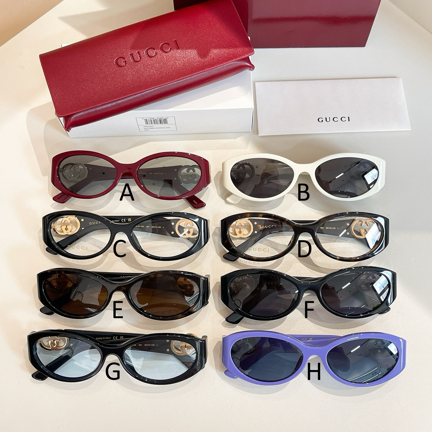 구찌 Gucci GG1662SA 56-18-140