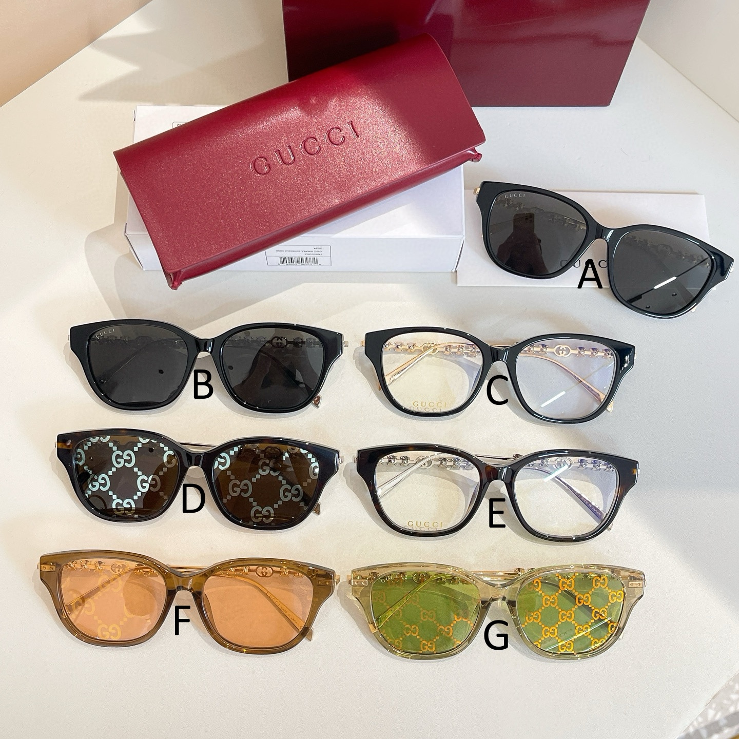 구찌 Gucci GG1972OA 54口16-145