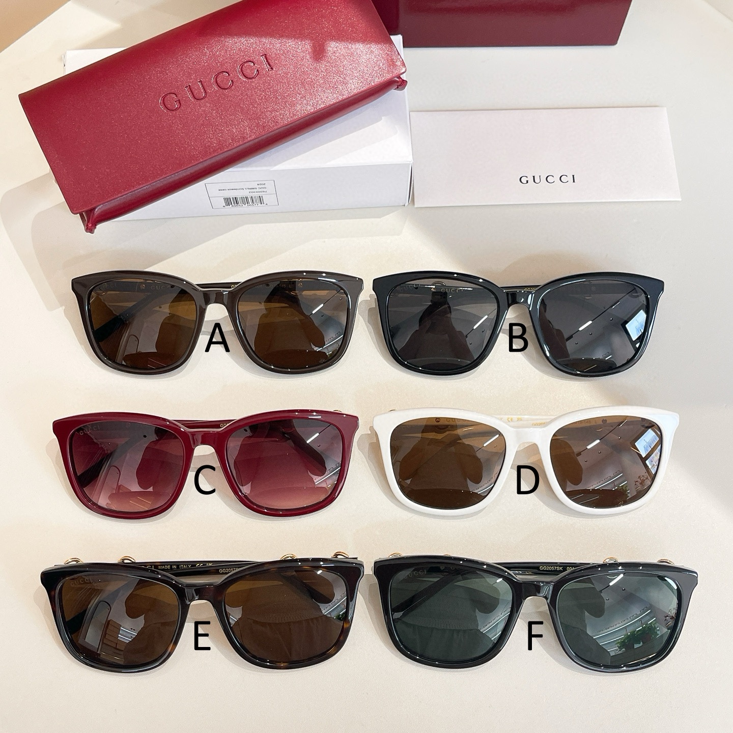 구찌 Gucci GG2057SK 56口19-145