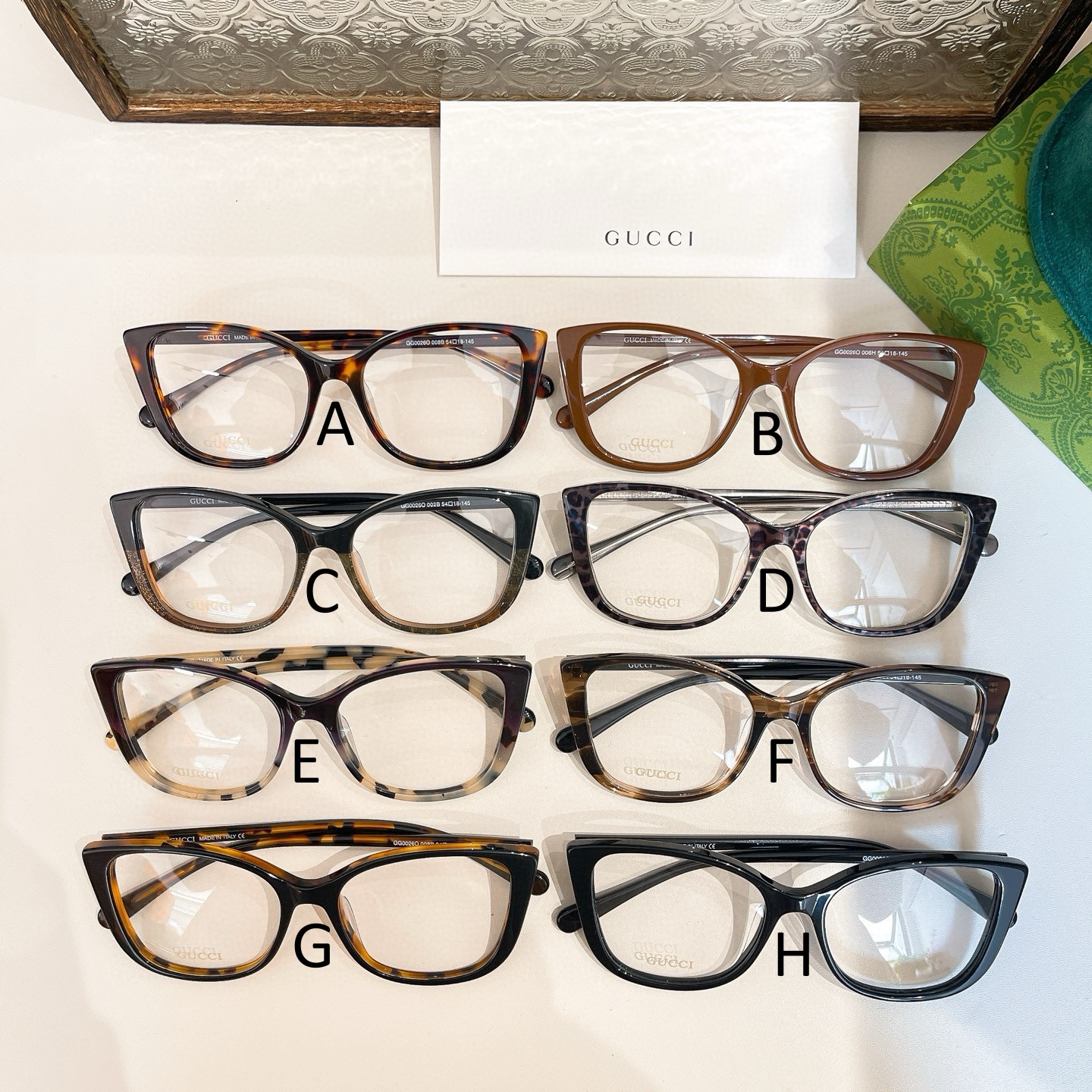 구찌 Gucci GG0026O 54口18-145