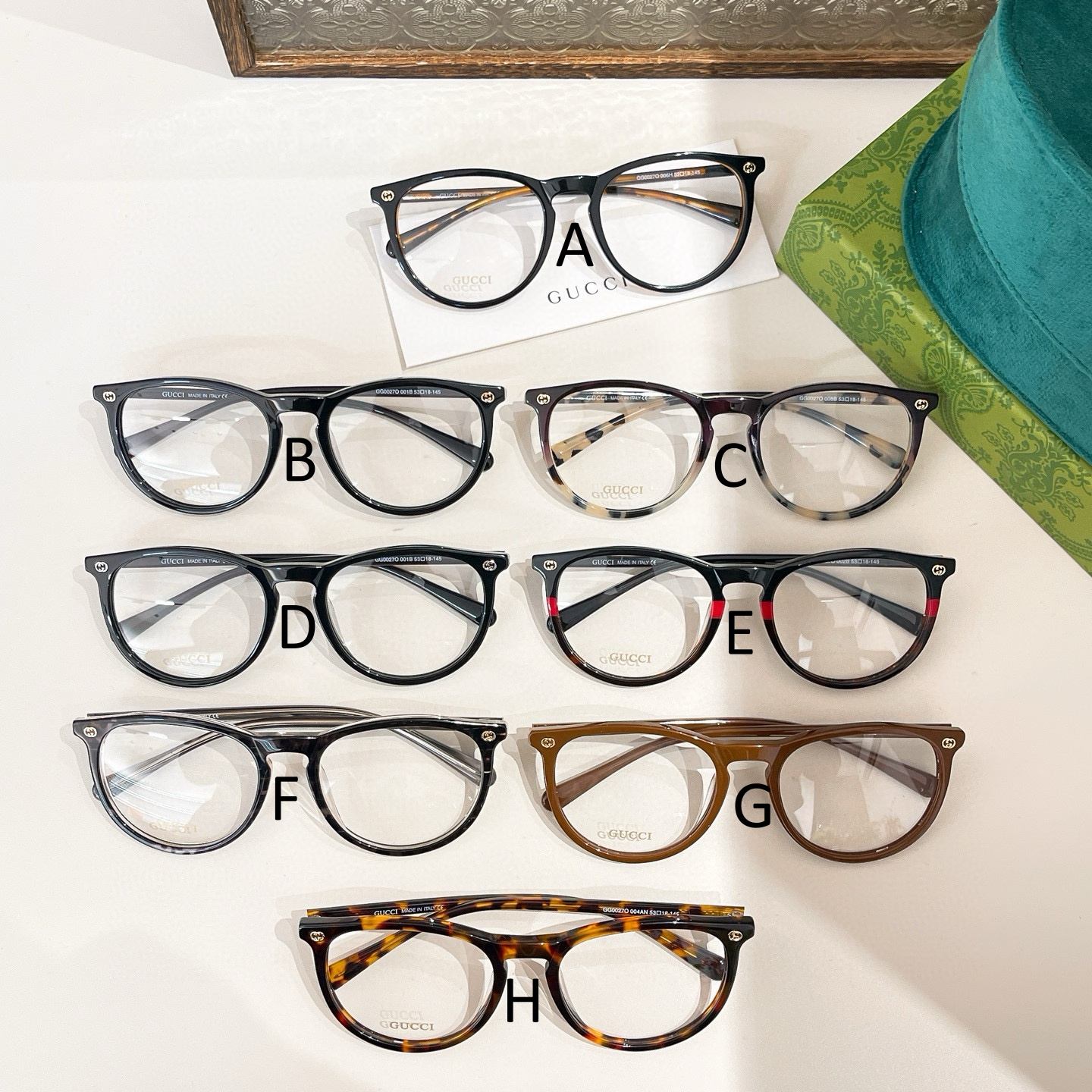 구찌 Gucci GG0027O 53口18-145