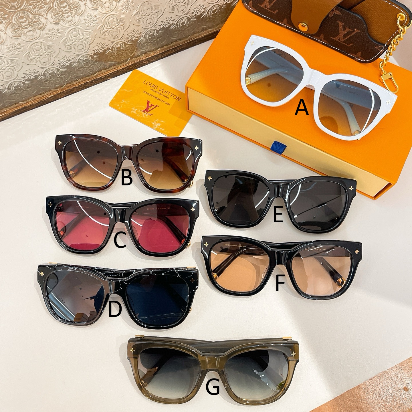 루이비통 Louis Vuitton Z2413U 55口19-143