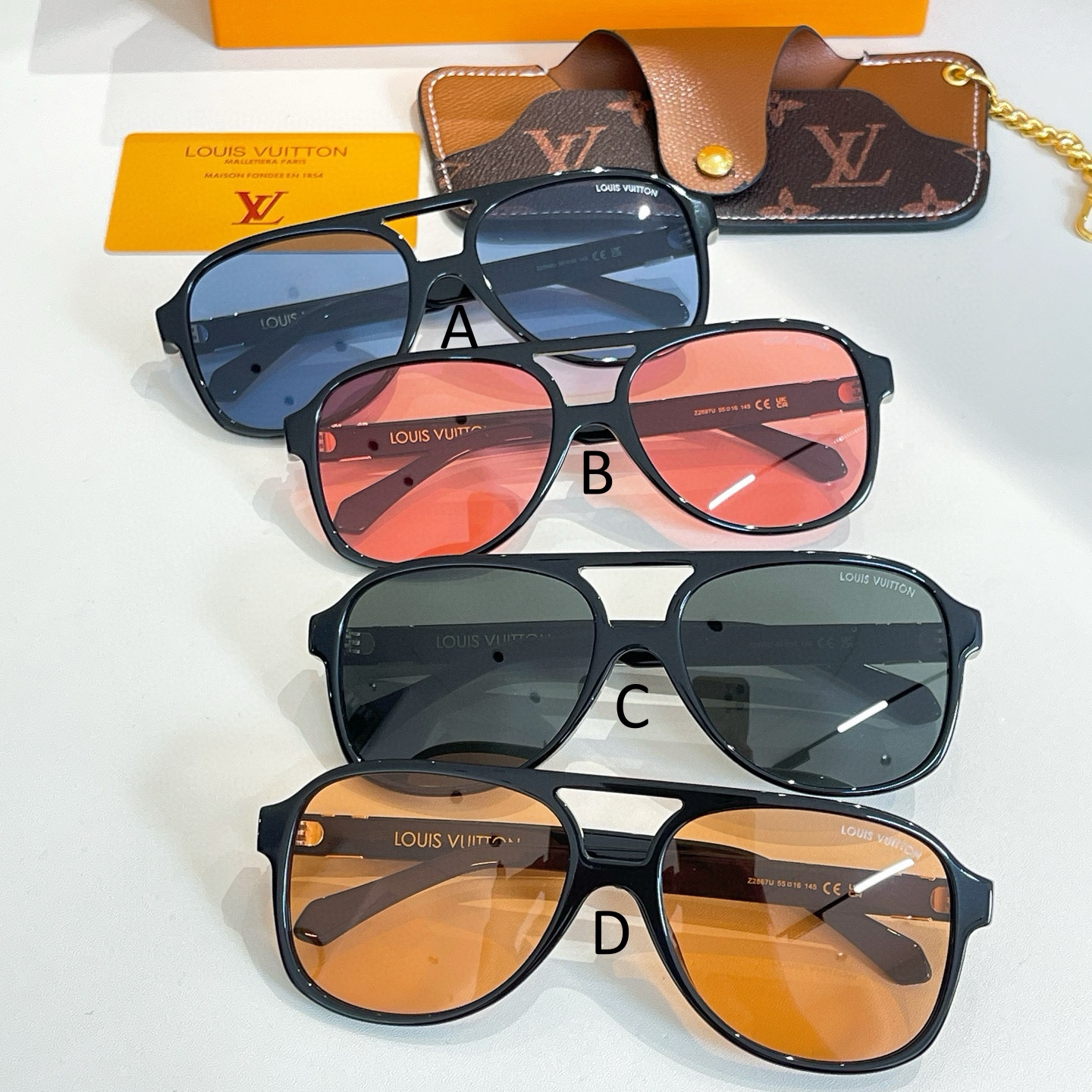 루이비통 Louis Vuitton Z2866U 55口16-145