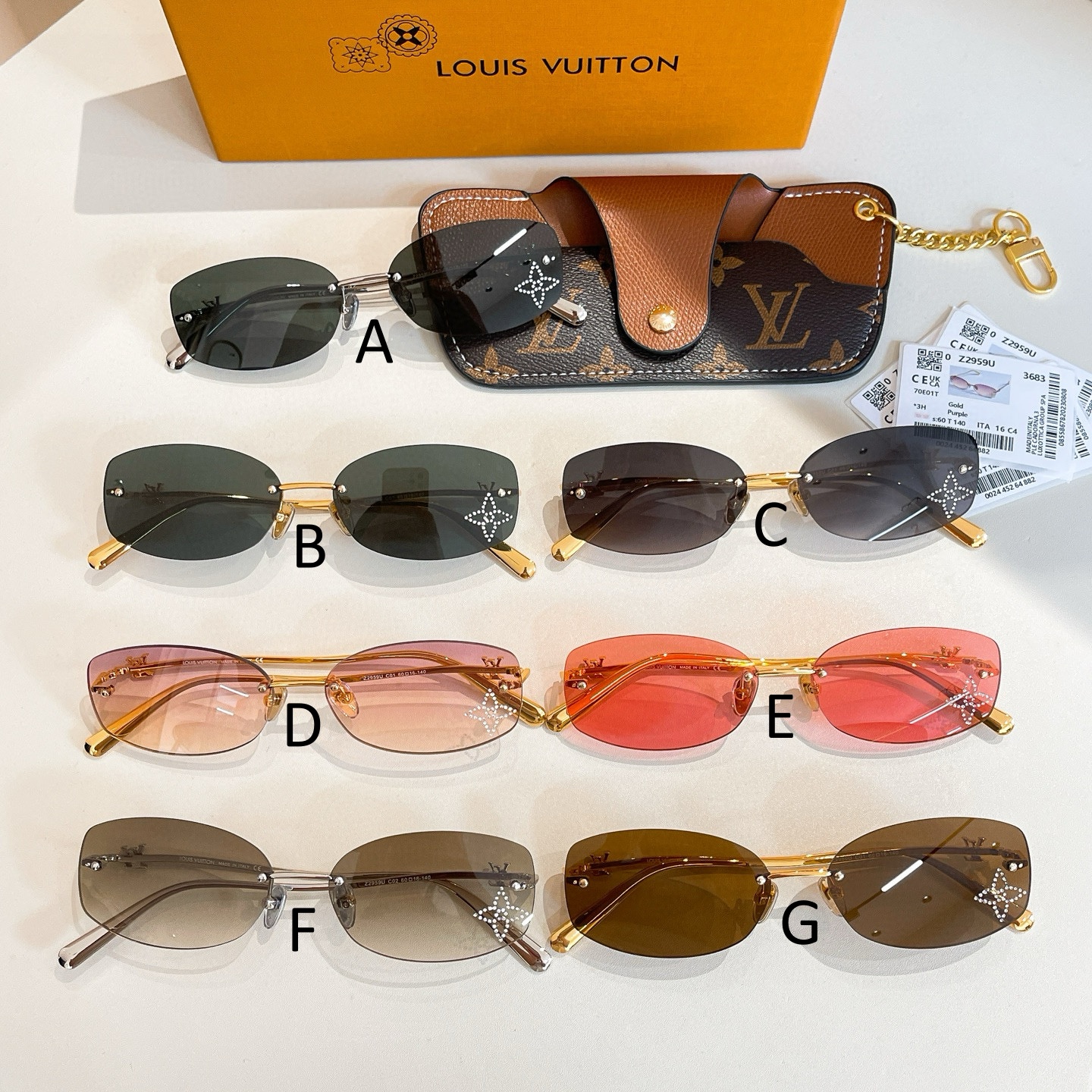 루이비통 Louis Vuitton Z2959U 60口16-140