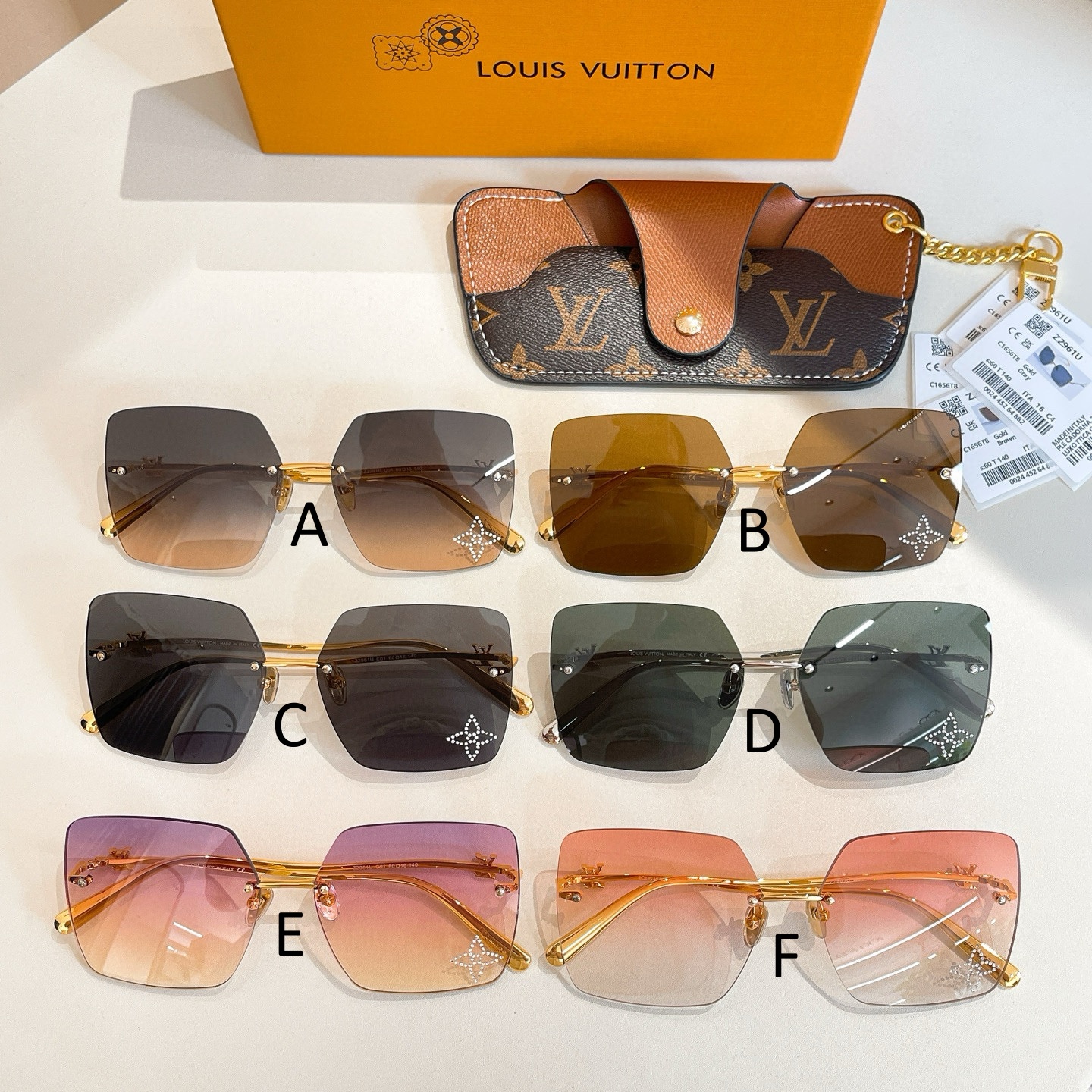 루이비통 Louis Vuitton Z2959U 60口16-140