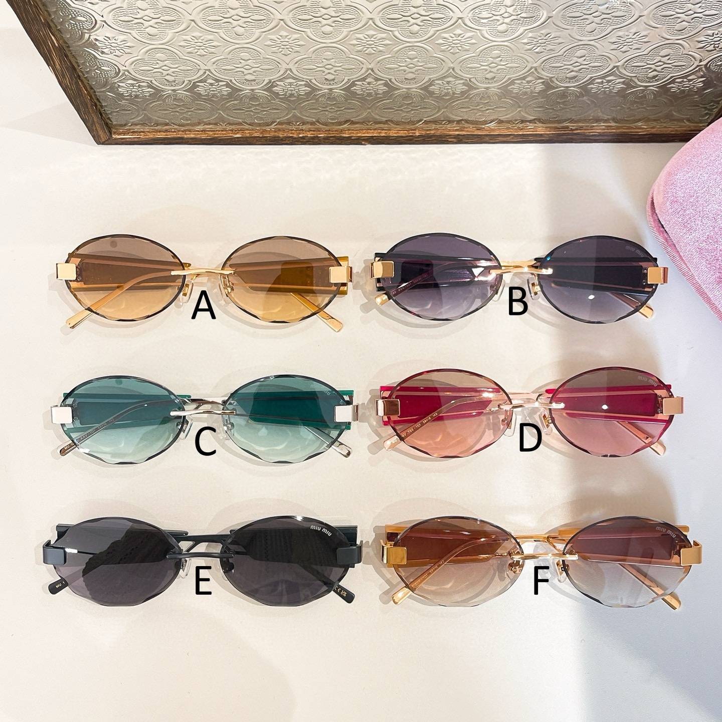 미우 미우 MIU MIU MU 128AV 58口16-142