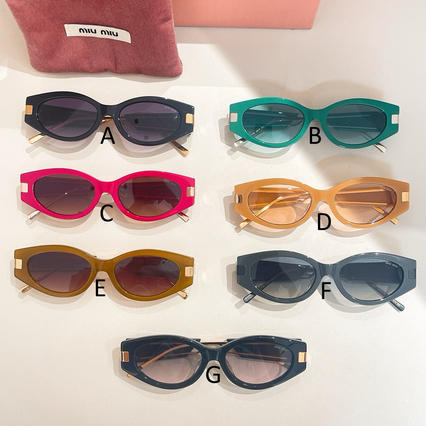 미우 미우 MIU MIU MU 130AV 52口17-142