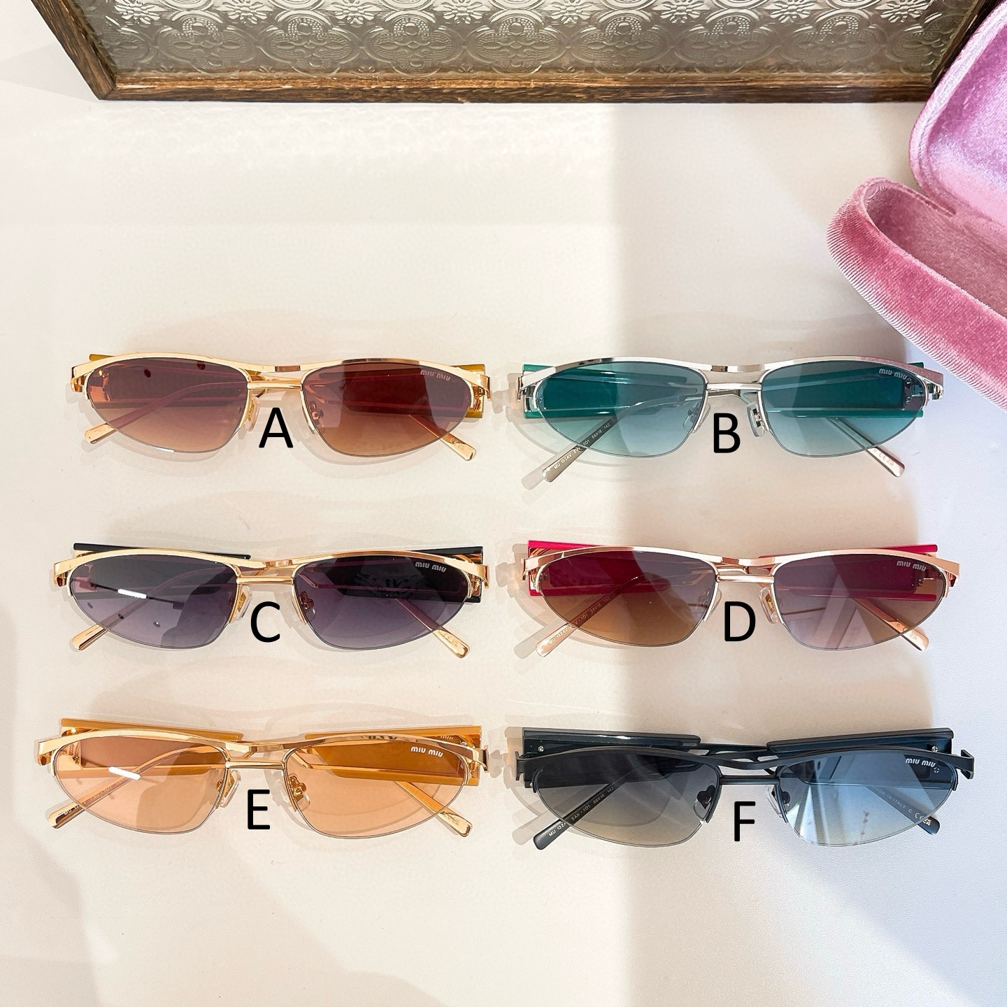 미우 미우 MIU MIU MU 132AV 56口18-142