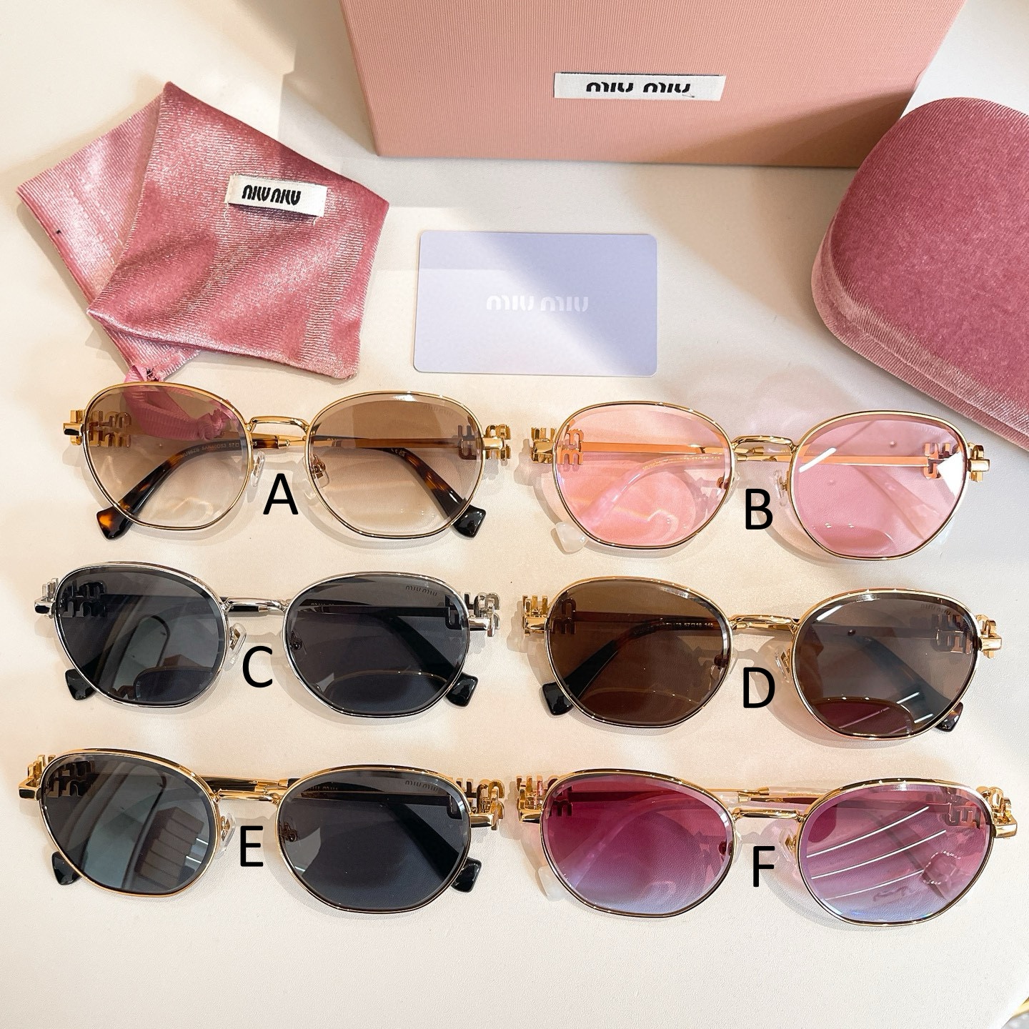 미우 미우 MIU MIU MU56ZS 57口18-145