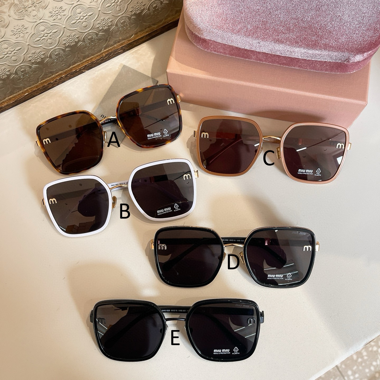 미우 미우 MIU MIU SMU 08S 58口18-145