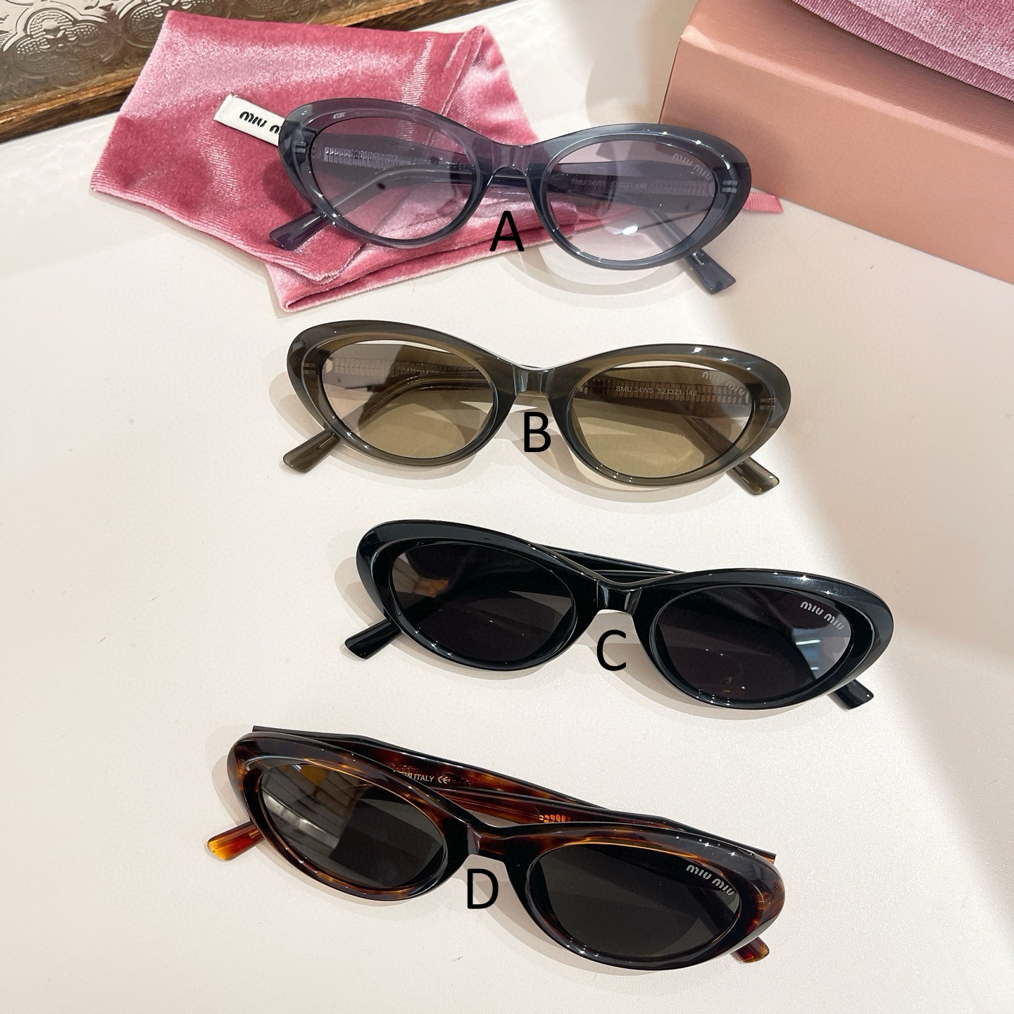 미우 미우 MIU MIU SMU 34WS 52口21-148