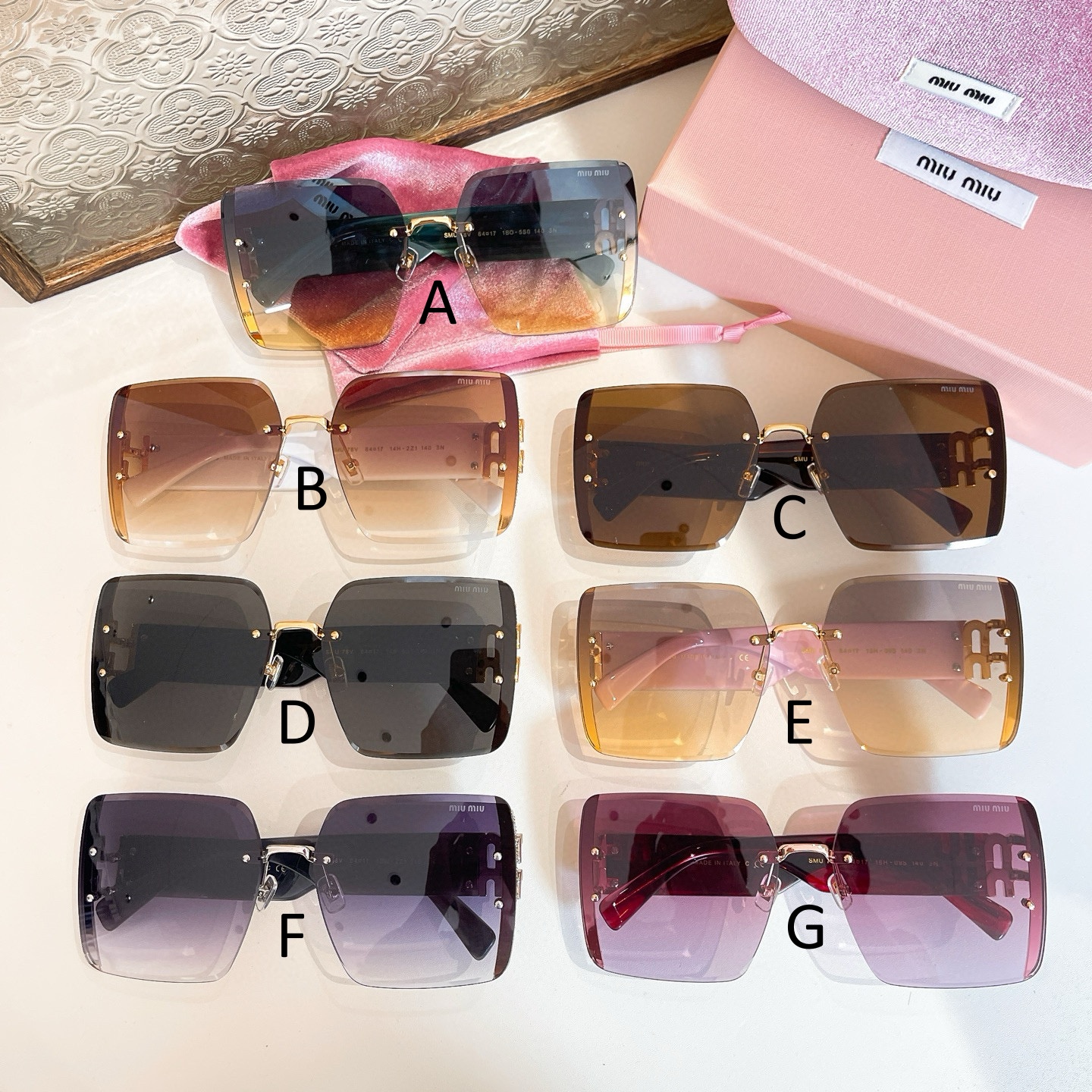 미우 미우 MIU MIU SMU 78V 64口17-140