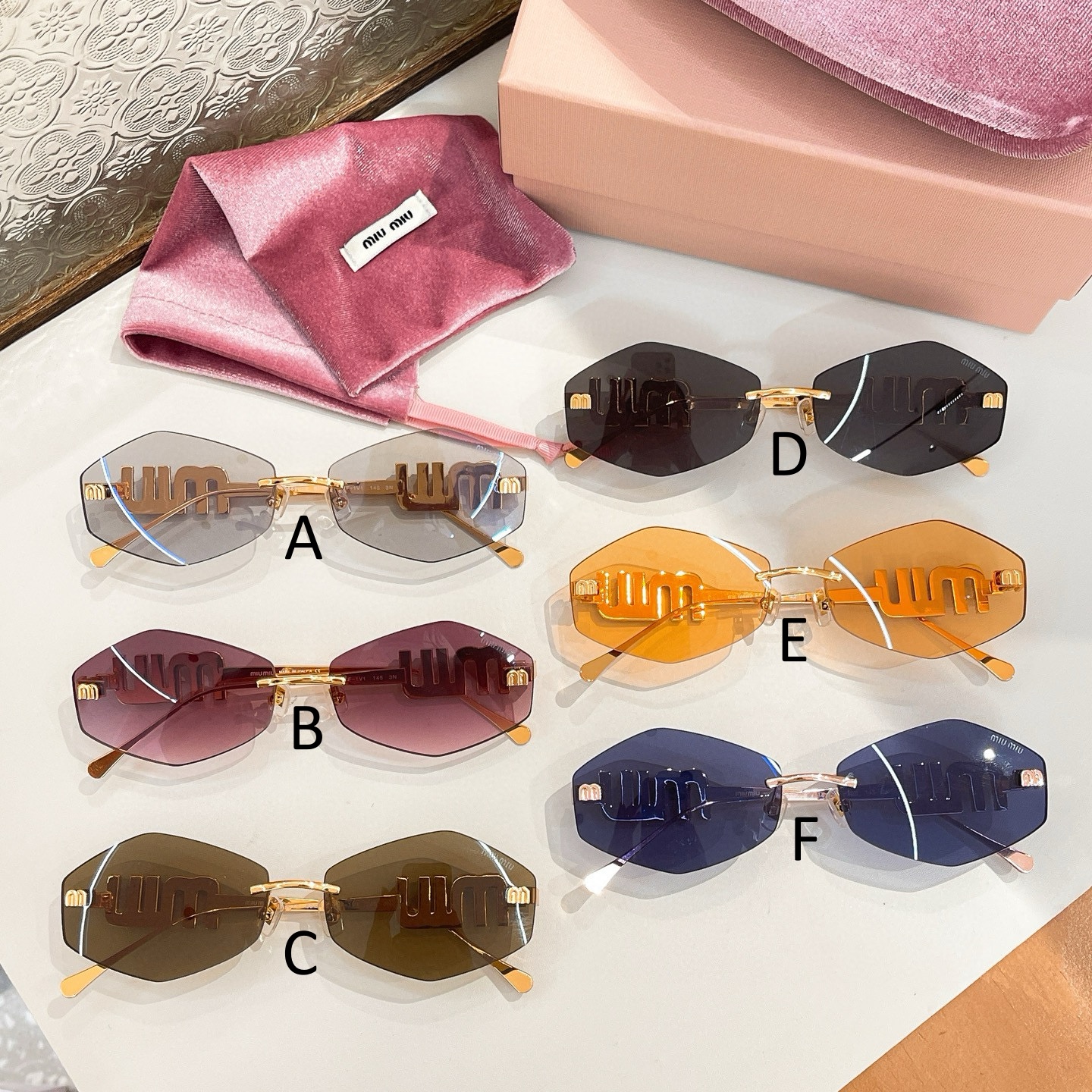 미우 미우 MIU MIU SMU 5692TS 50口18-140