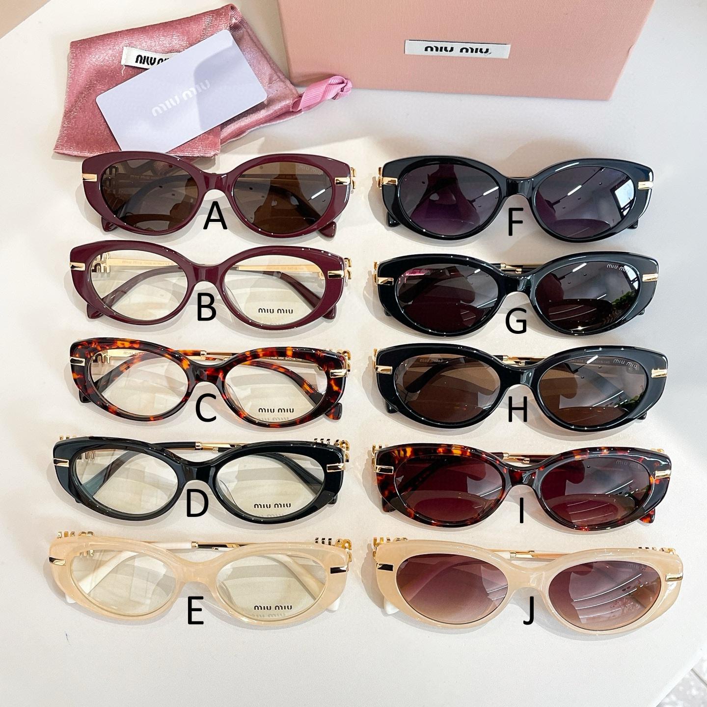 미우 미우 MIU MIU SMU A08 57口19-144