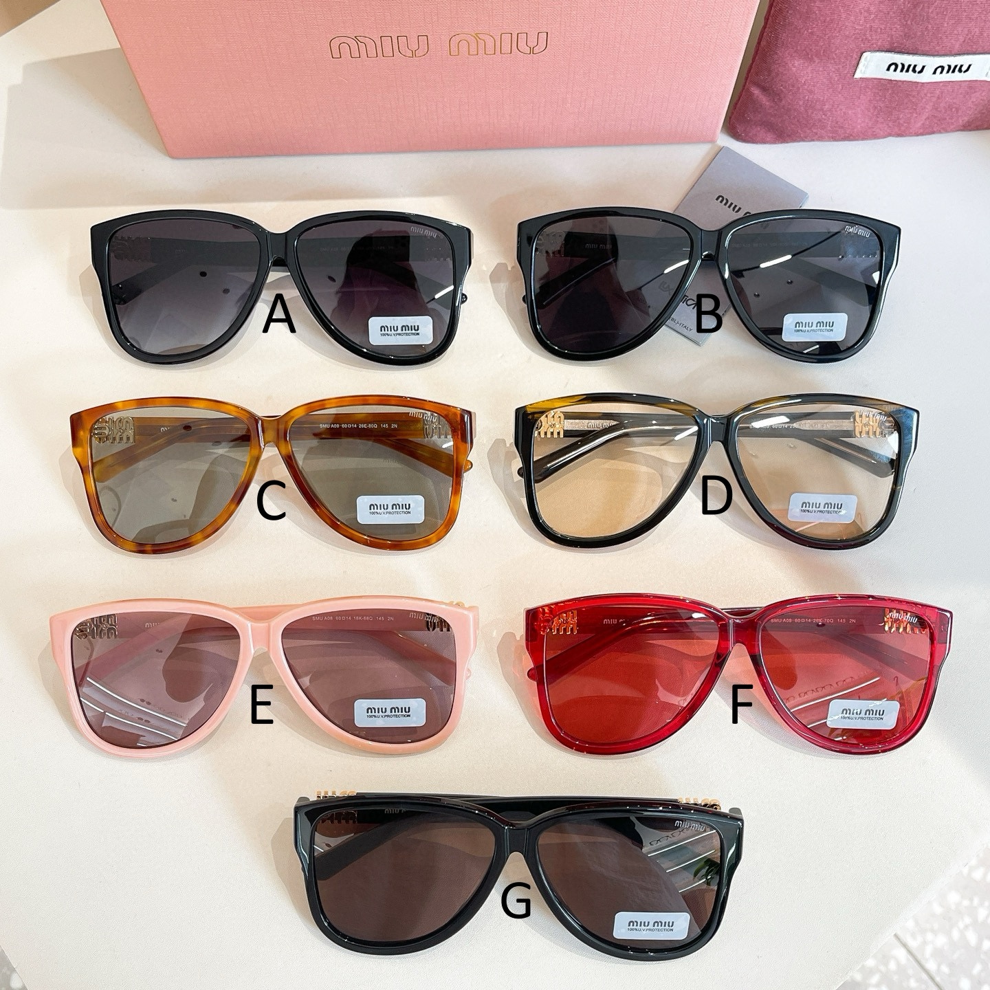 미우 미우 MIU MIU SMU A08 60口14-145