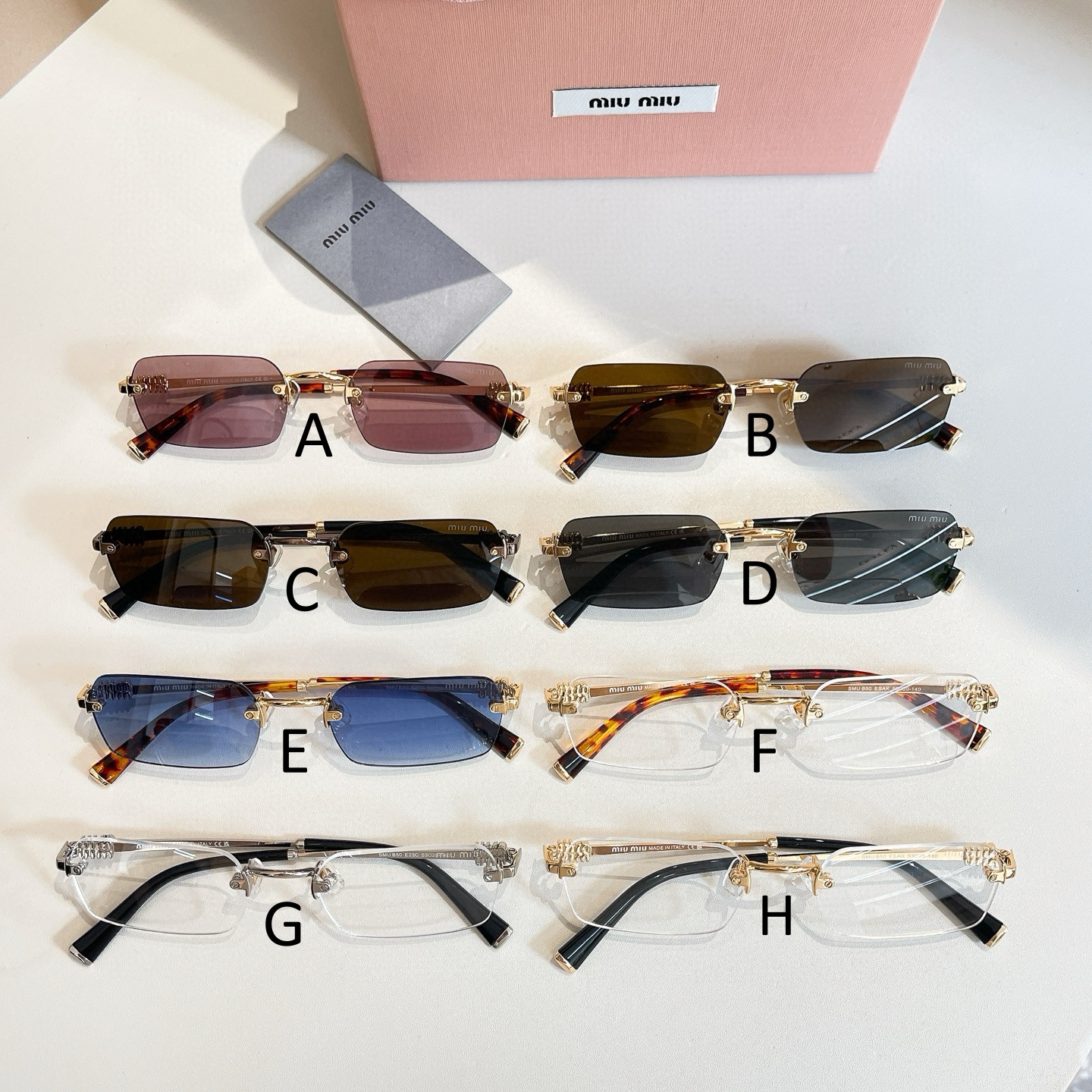 미우 미우 MIU MIU SMU B50 53口20-140