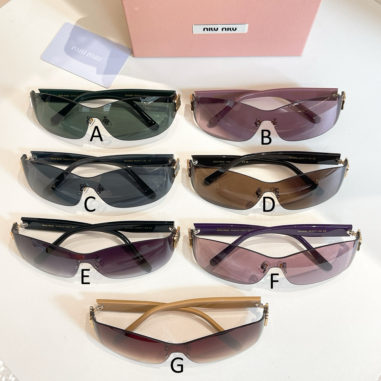 미우 미우 MIU MIU SMU69W 66口17-135