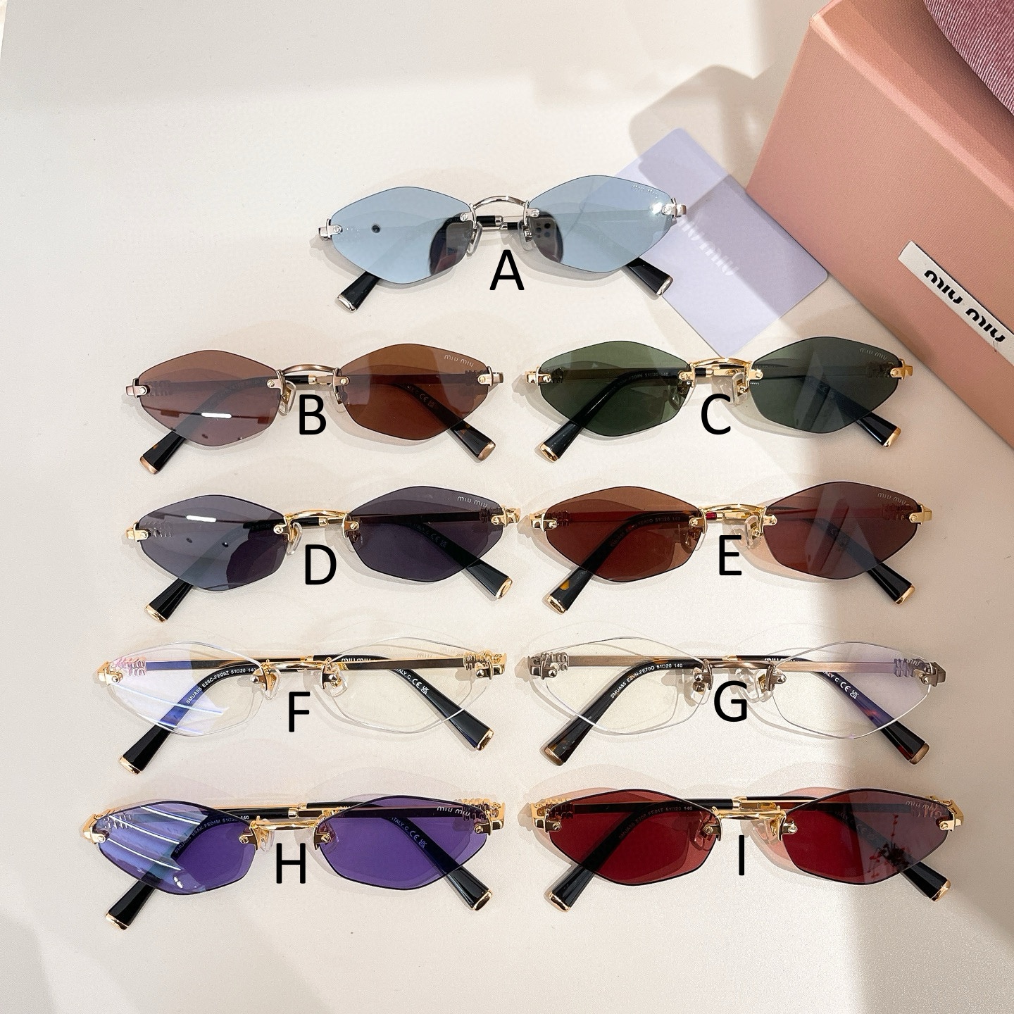 미우 미우 MIU MIU SMUA55 51口20-140