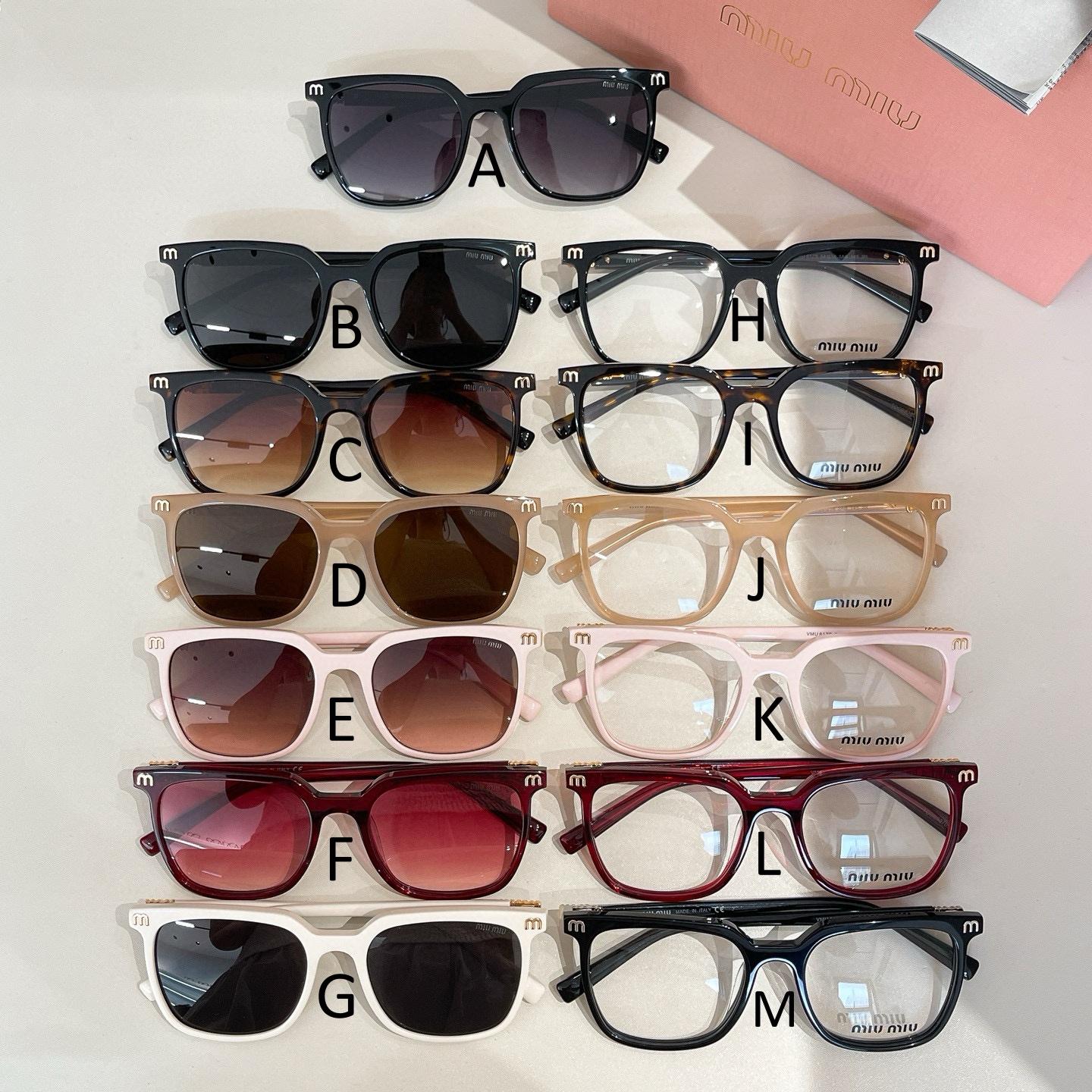 미우 미우 MIU MIU VMU 61ZS 54口18-145