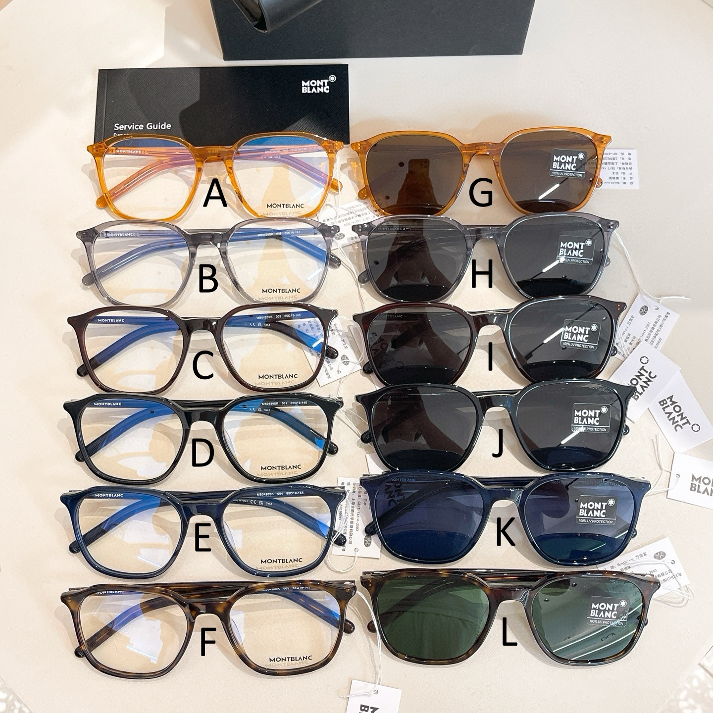 Mont Blanc MB0325S 53口17-145