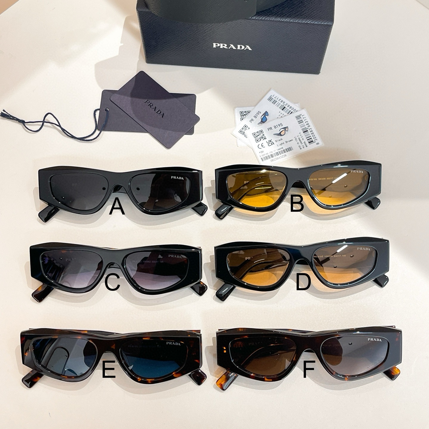 프라다 Prada PR B19S 54口18-140