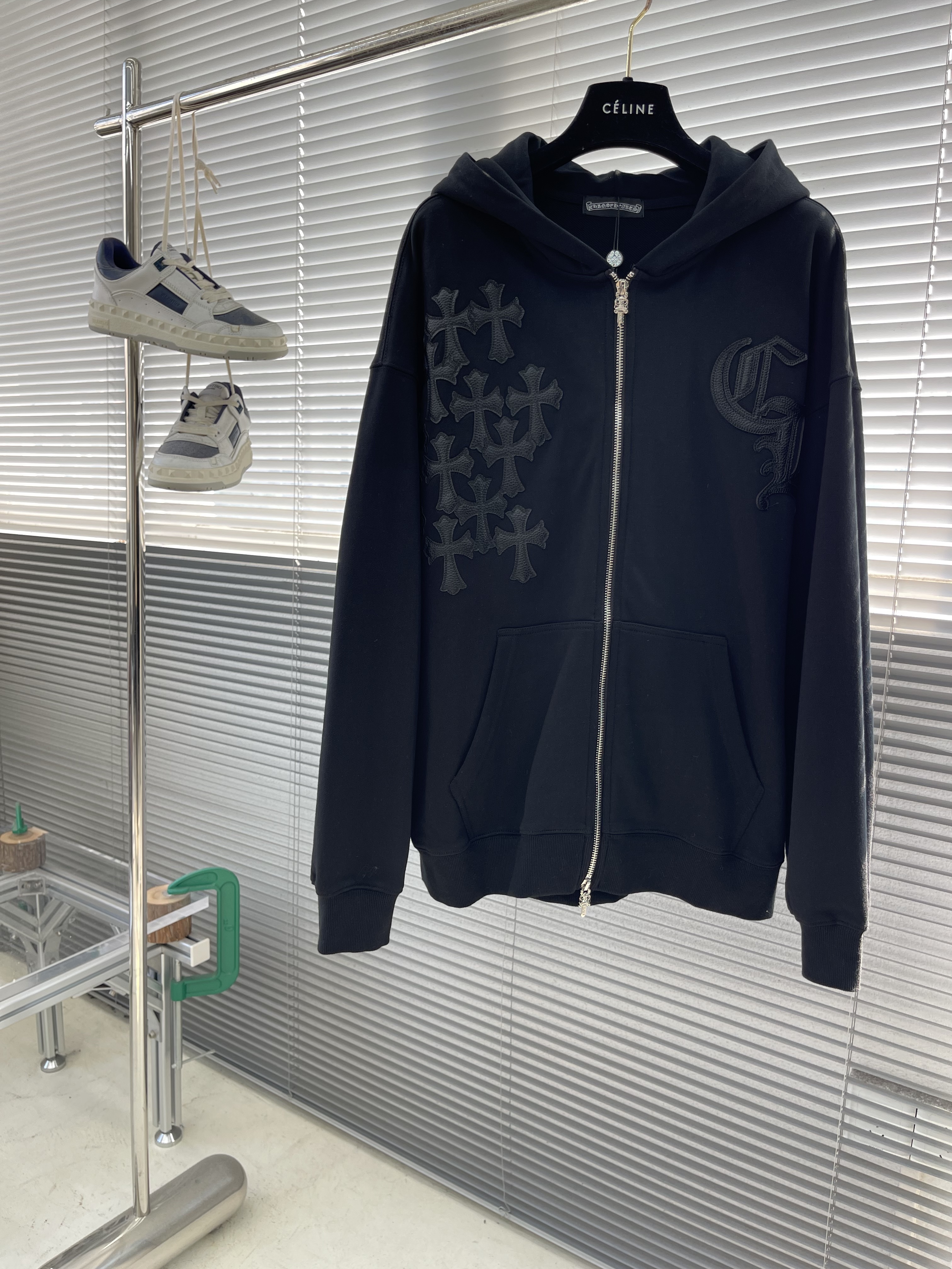 크롬하츠 Chrome Hearts 후드 집업