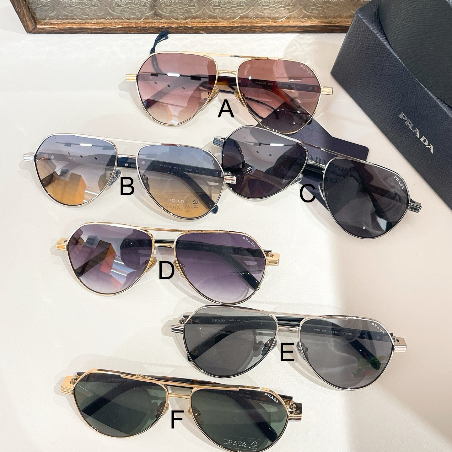 프라다 Prada PR B116S 61口14-145