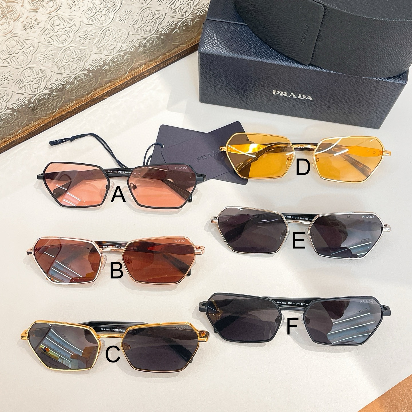 프라다 Prada SPR 222Z 60口18-125