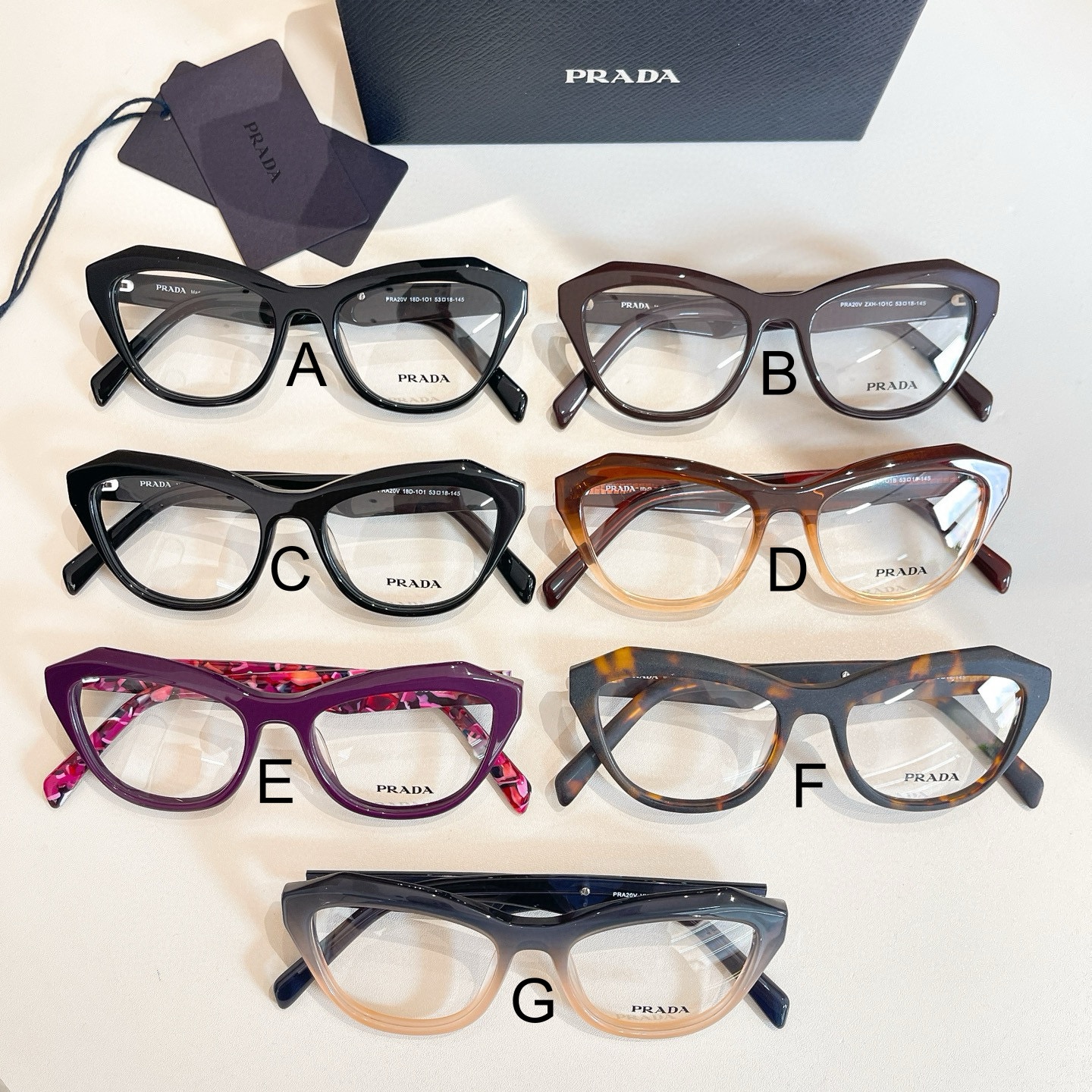 프라다 Prada PRA 20V 53口18-145