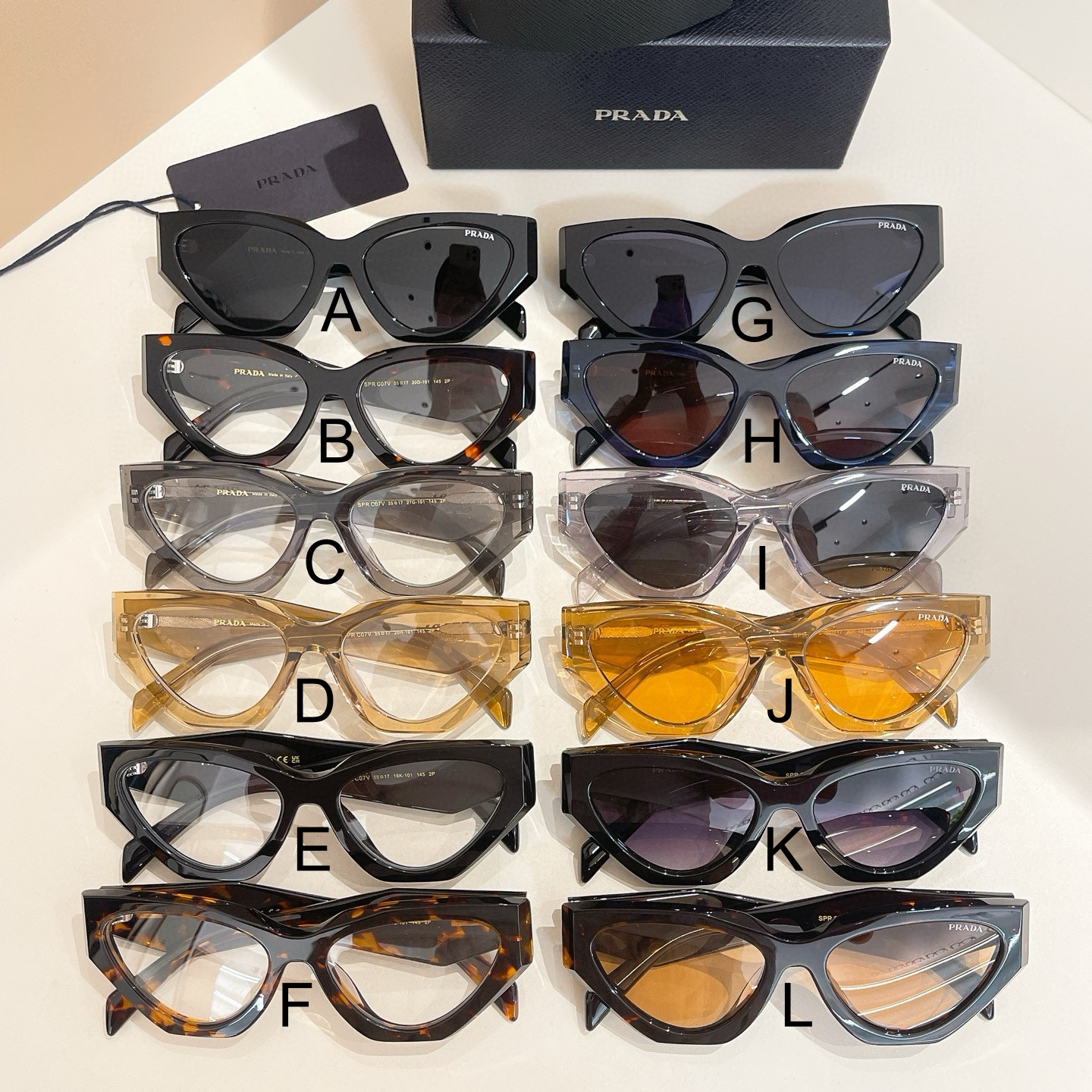 프라다 Prada SPR C07S 55口17-145