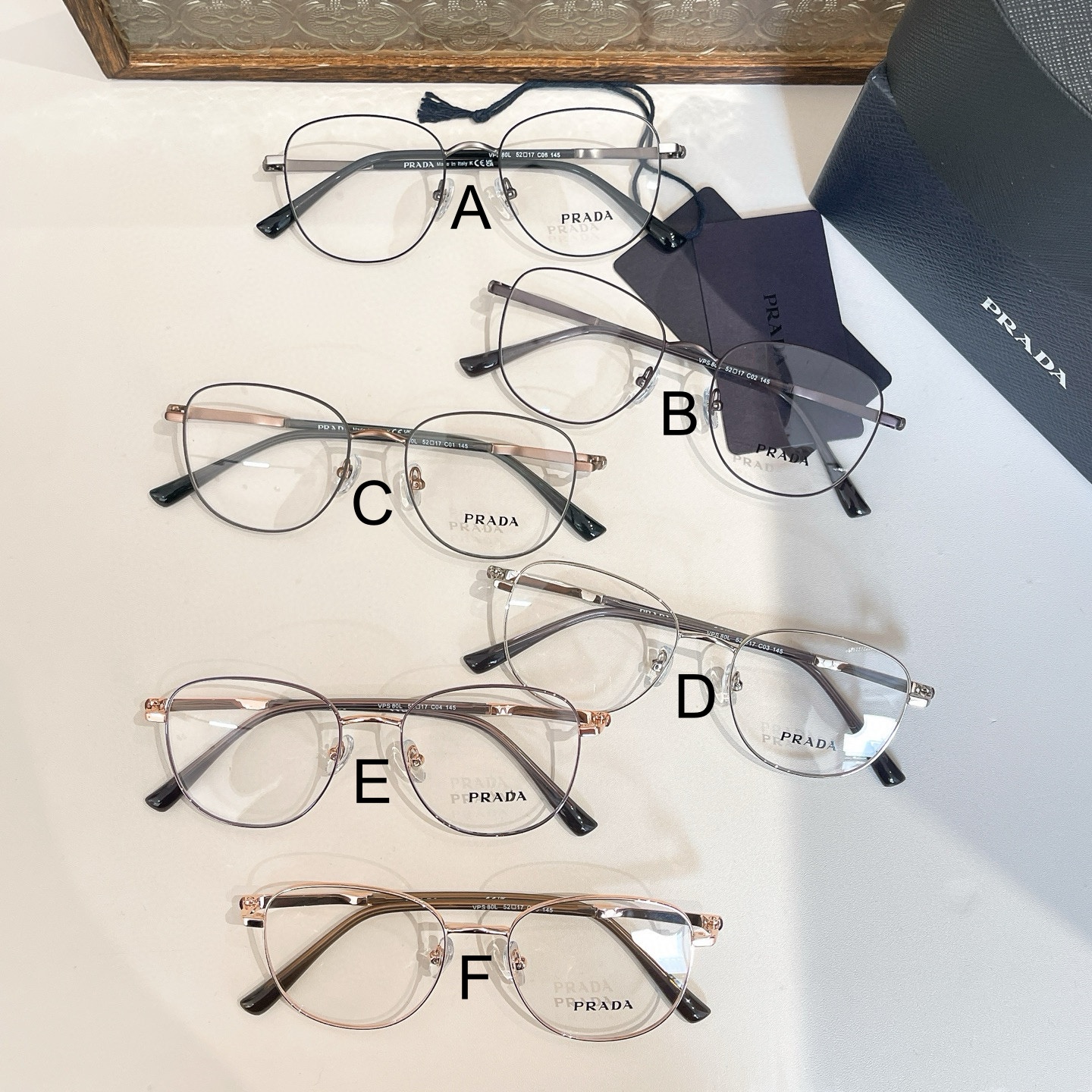 프라다 Prada VPS80L 52口17-145