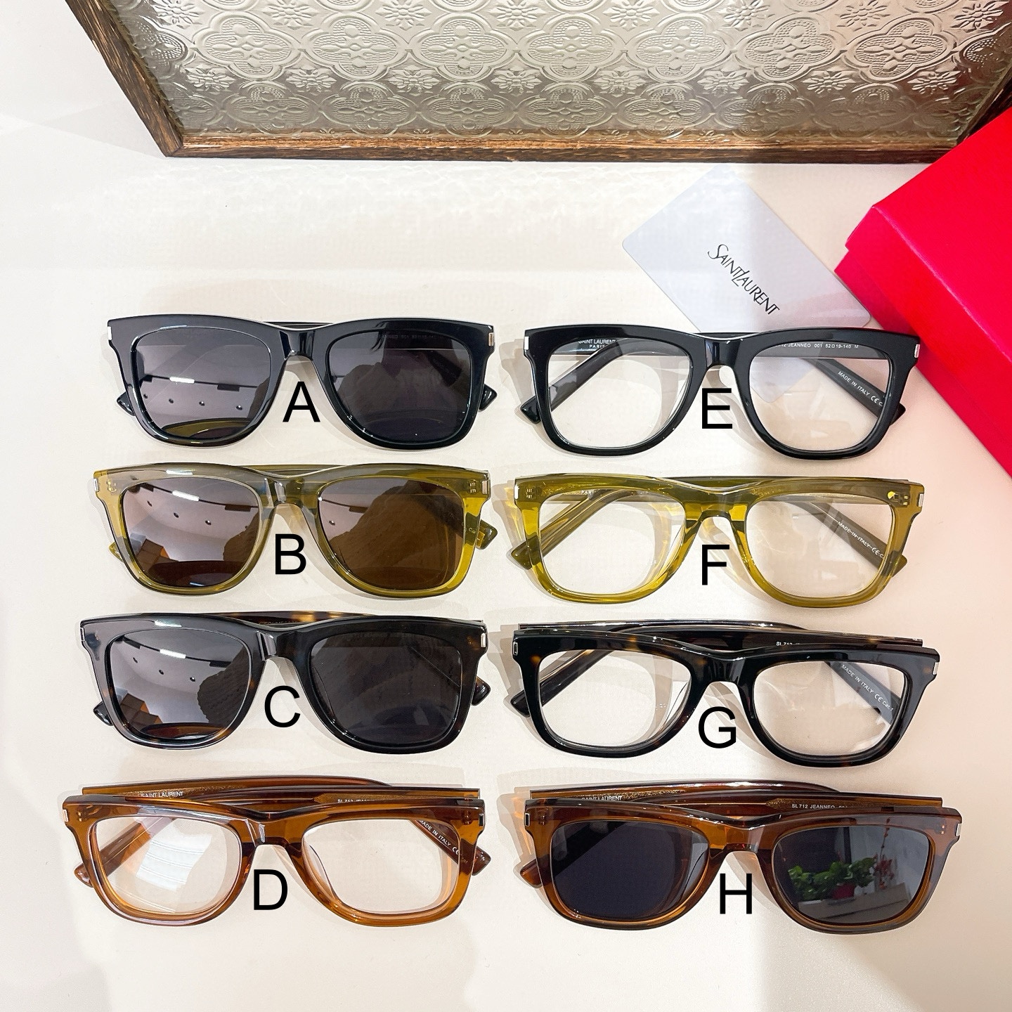 생로랑 Saint laurent SL 712 52口19-140