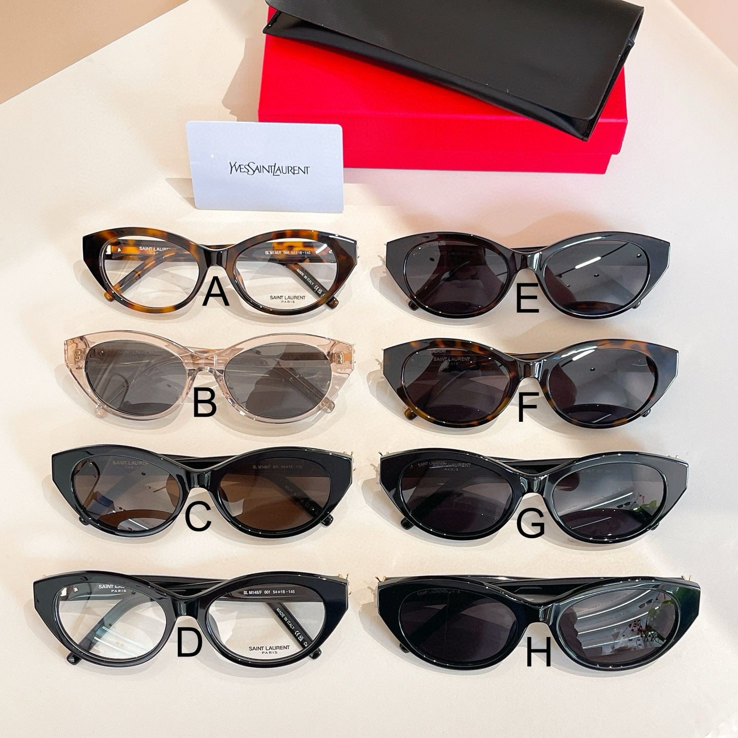 생로랑 Saint laurent SL M148-F 55口14-140