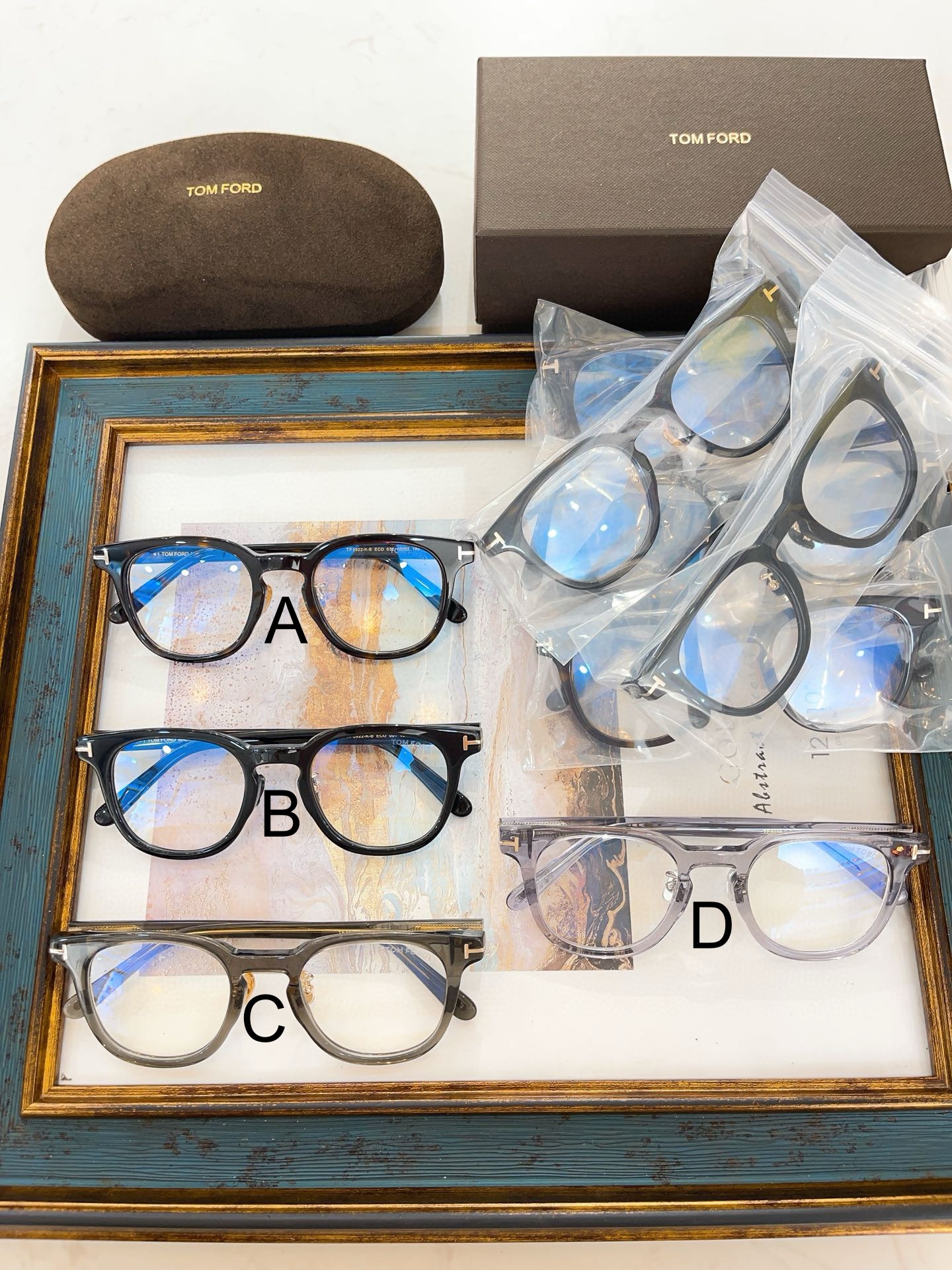 톰포드 Tom Ford TF5922-K-B 49口22-145