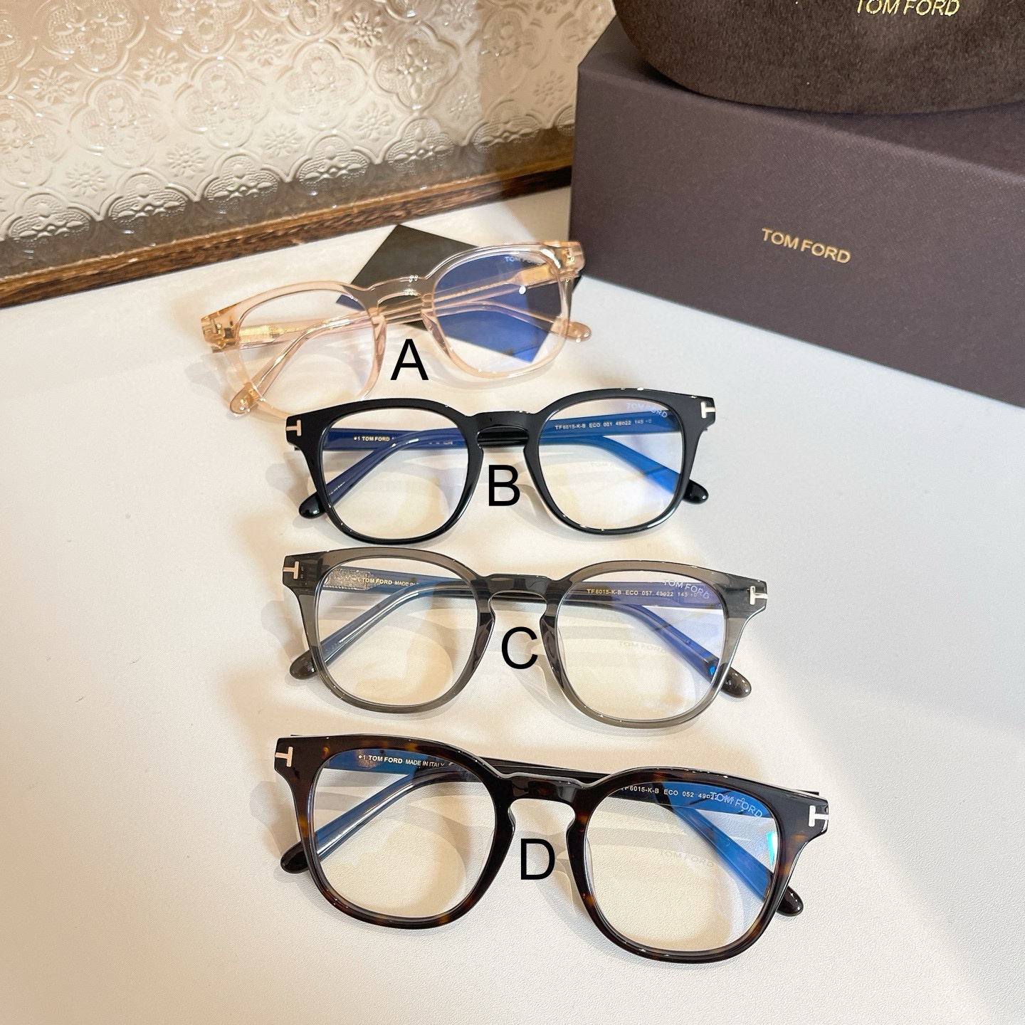 톰포드 Tom Ford TF6015-K-B 49口22-145