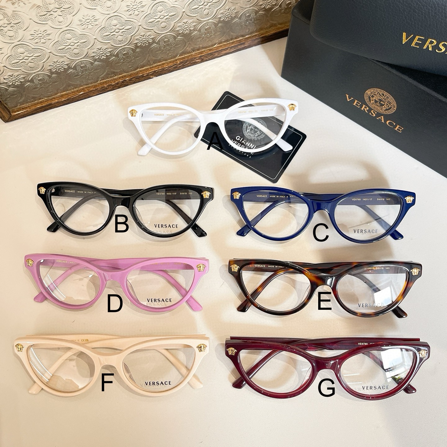 베르사체 Versace VE6789 56口18-140