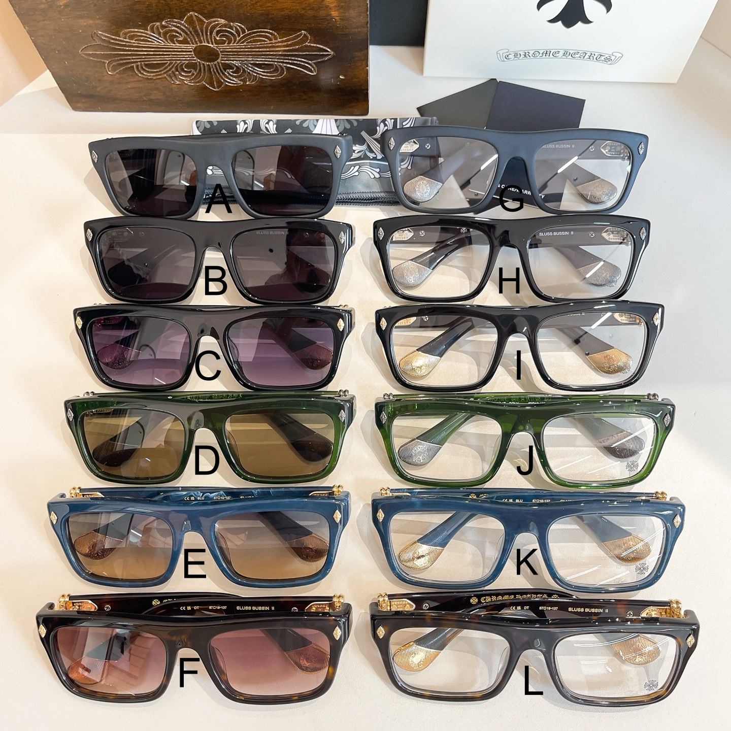 크롬하츠 Chrome Hearts SLUSS BUSSIN II 57口19-137