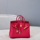에르메스 Hermes Birkin 25cm Germany Leather Rouge pivoine/gold