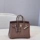 에르메스 Hermes Birkin 25cm KK ostrich 81 Gris Tourerlle/silver