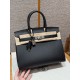 에르메스 Hermes Birkin 30cm Epsom 89 Noir/silver
